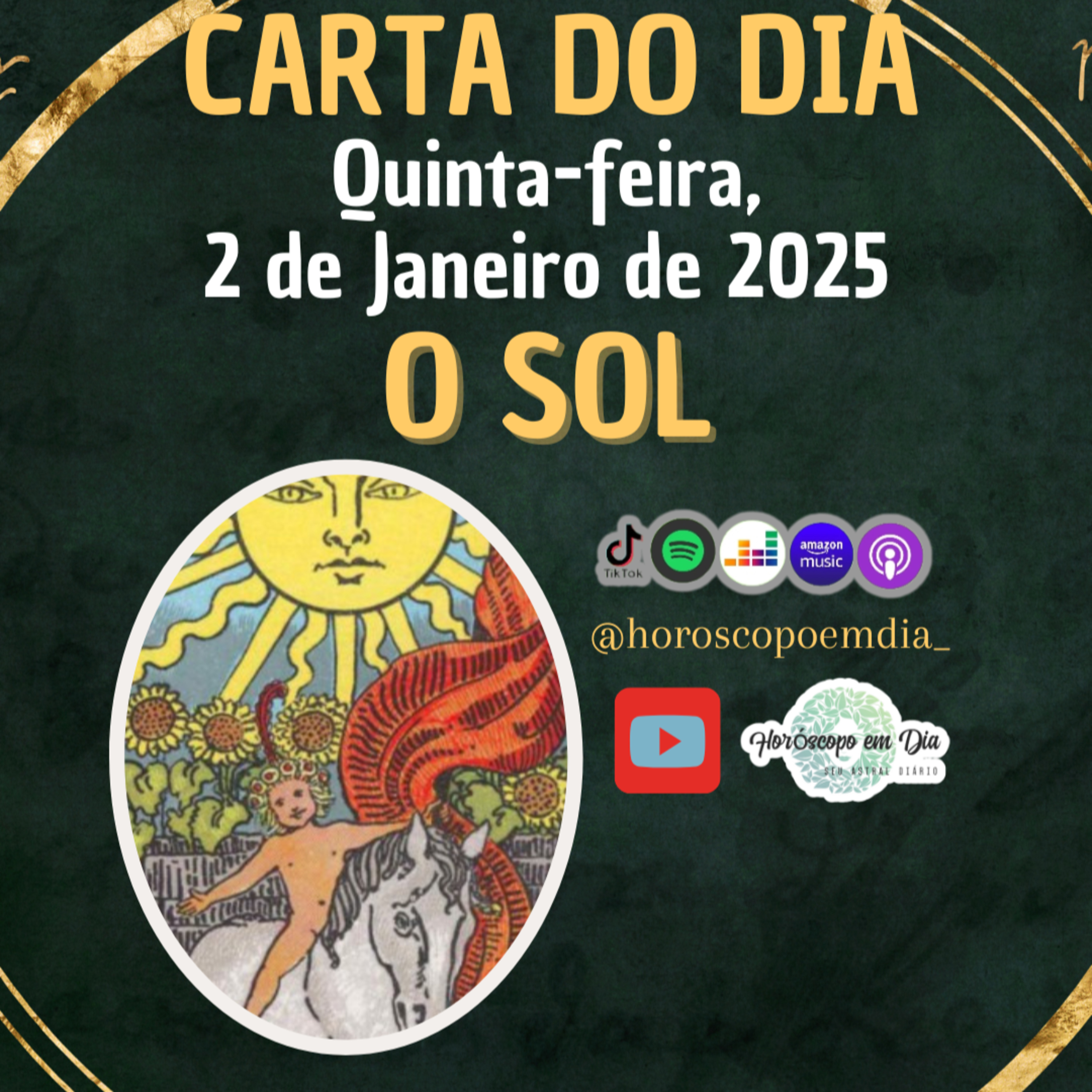 Carta para o dia 2 de Janeiro de 2025, O Sol. episode artwork
