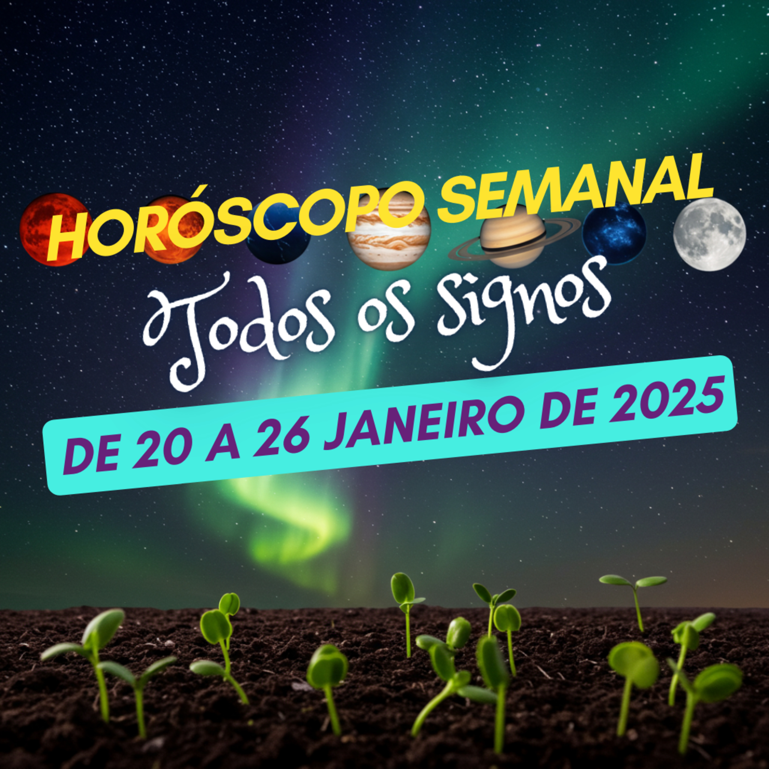 Horóscopo Semanal, De 20 a 26 de Janeiro de 2025. Todos os signos. episode artwork