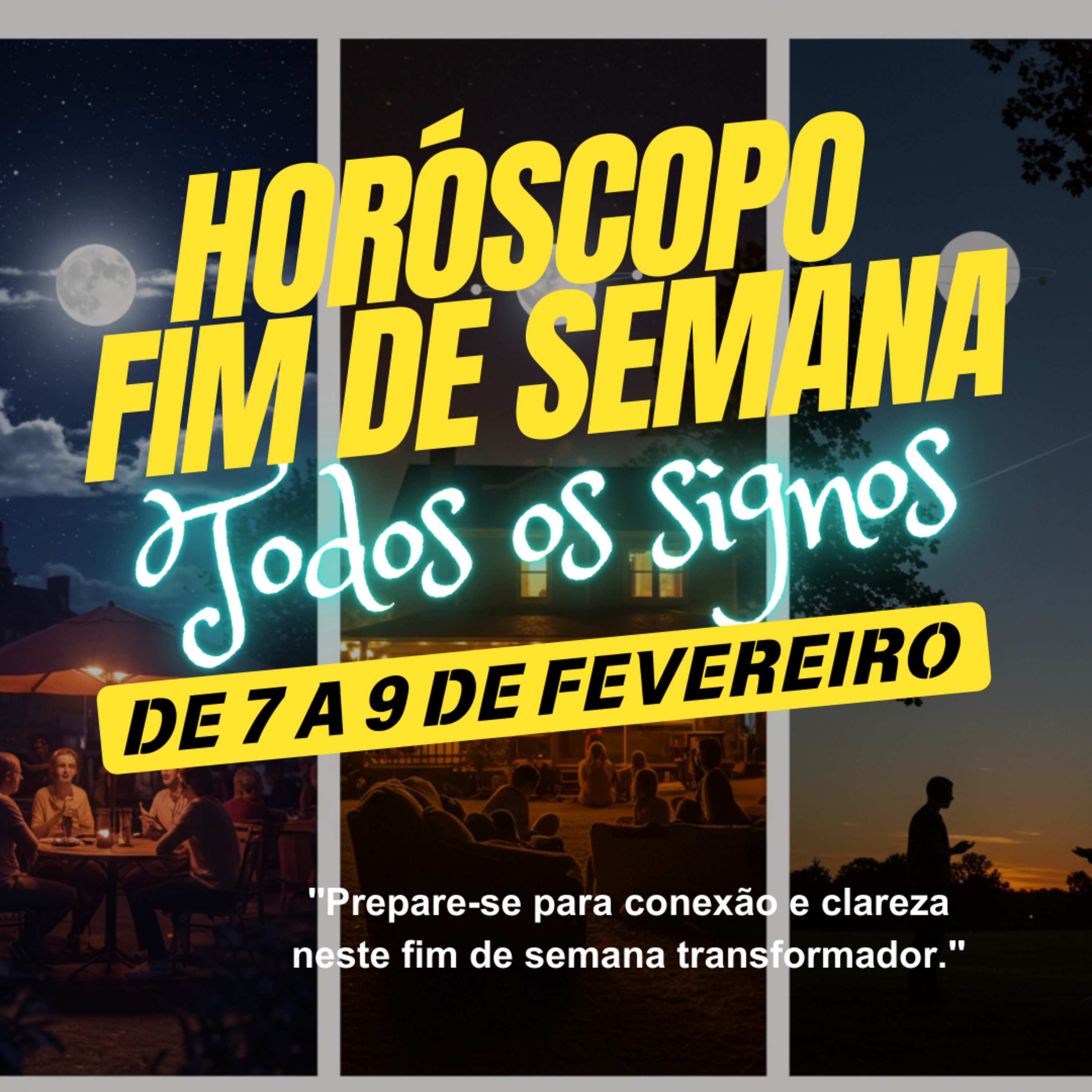 Horóscopo para o fim de semana, 7, 8 e 9 de Fevereiro de 2025. Todos os signos. episode artwork
