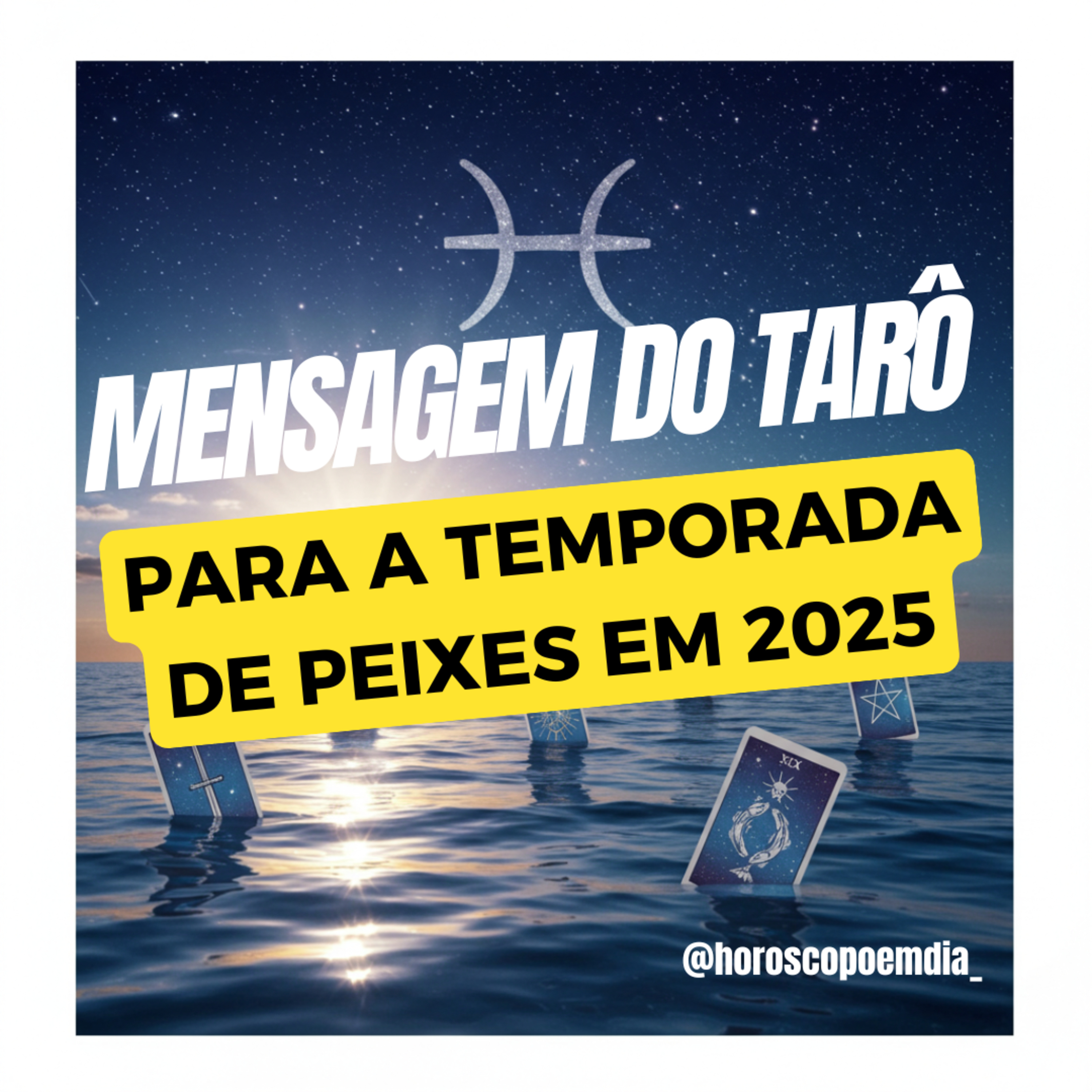 A mensagem do tarô para a temporada de Peixes de 2025. Todos os signos. episode artwork
