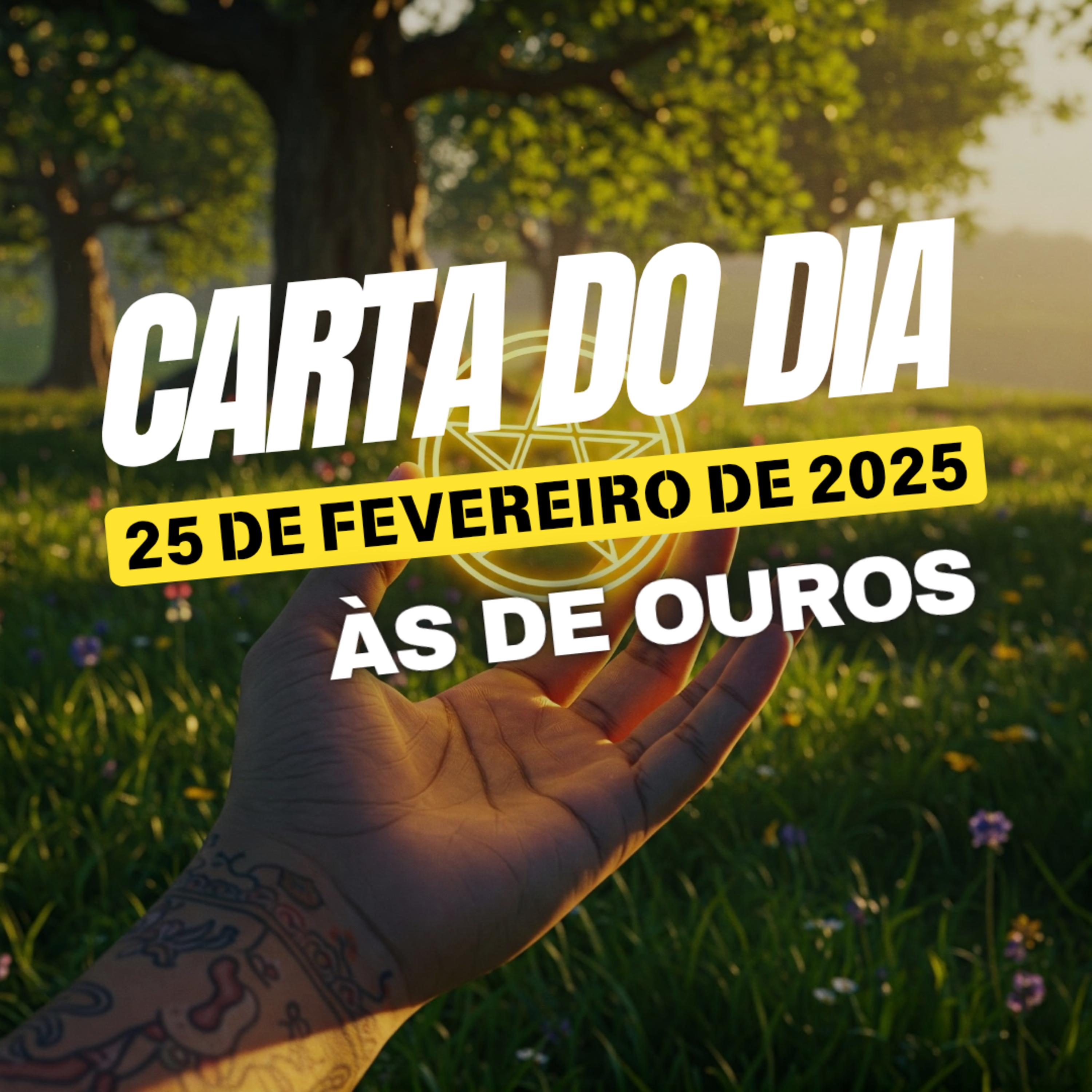 Carta para o dia 25 de Fevereiro de 2025, Às de Ouros. episode artwork