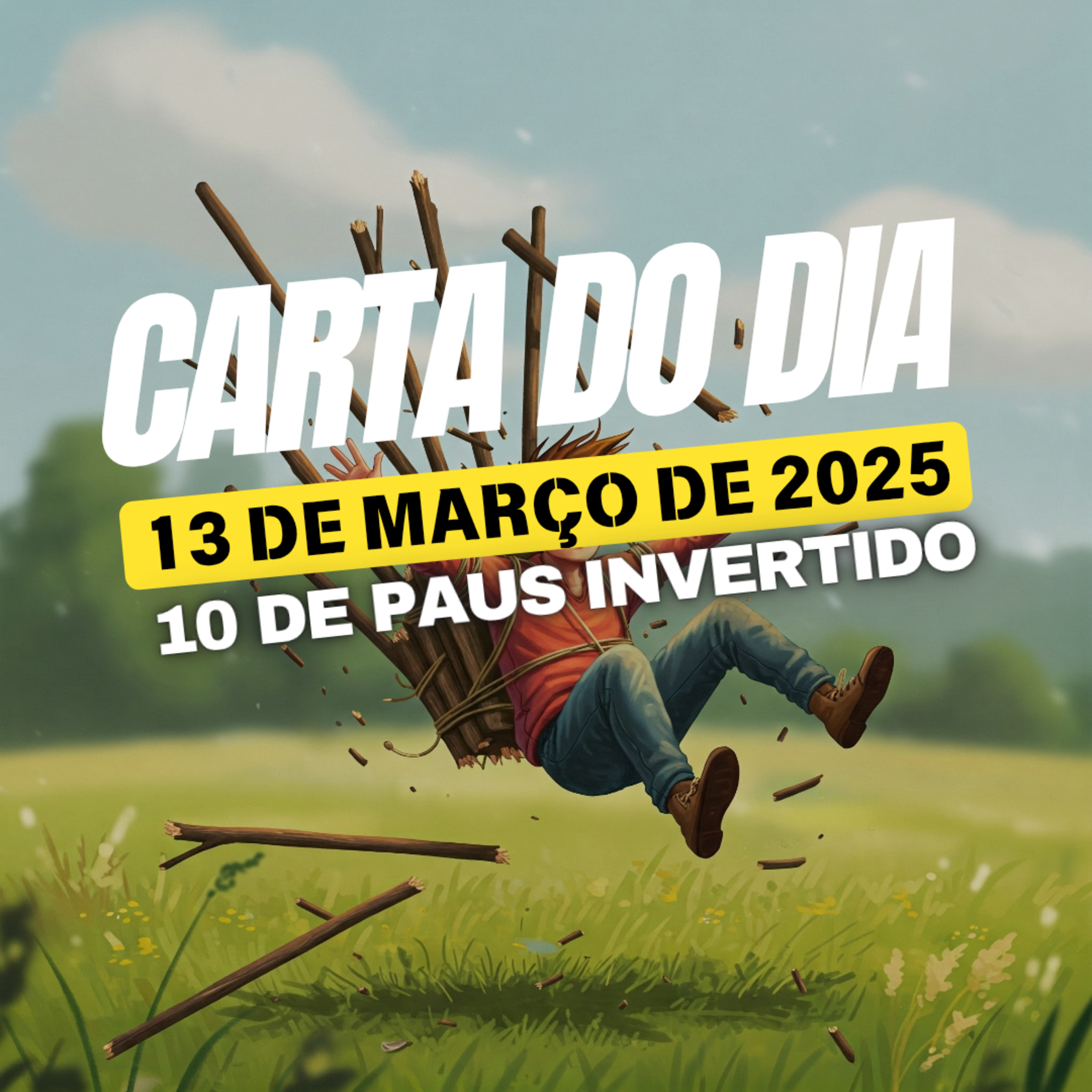 Carta para o dia 13 de Março de 2025, 10 de Paus Invertido episode artwork