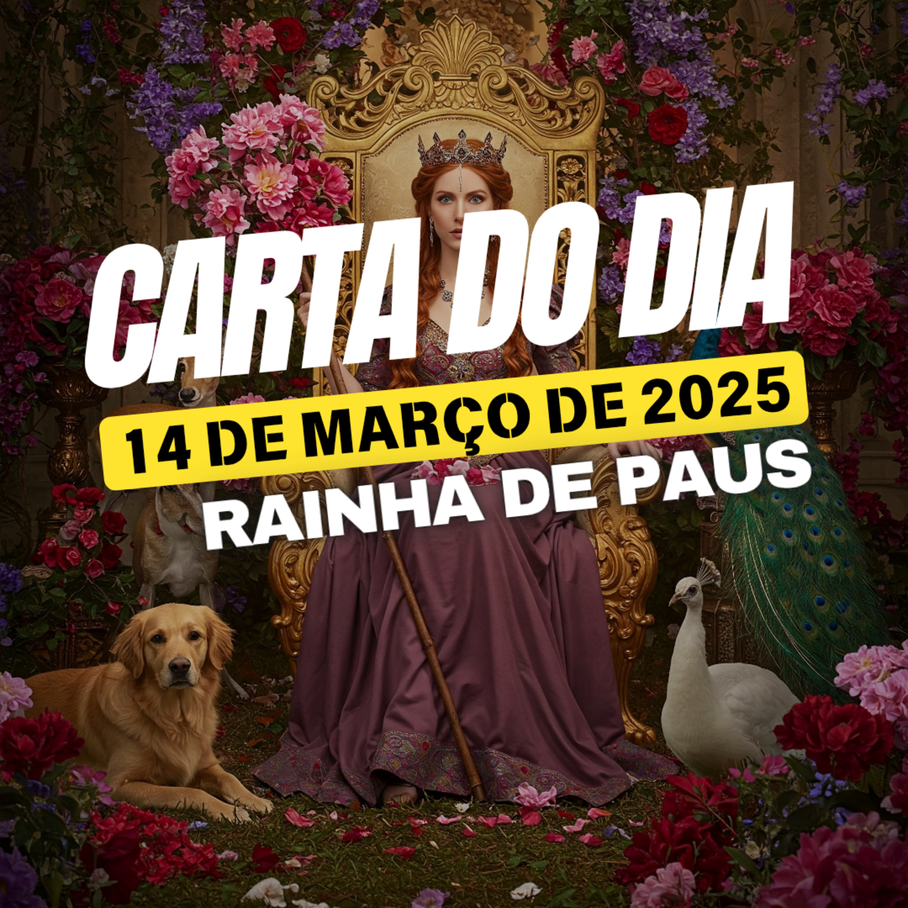 Carta para o dia 14 de Março de 2025, Rainha de Paus. episode artwork