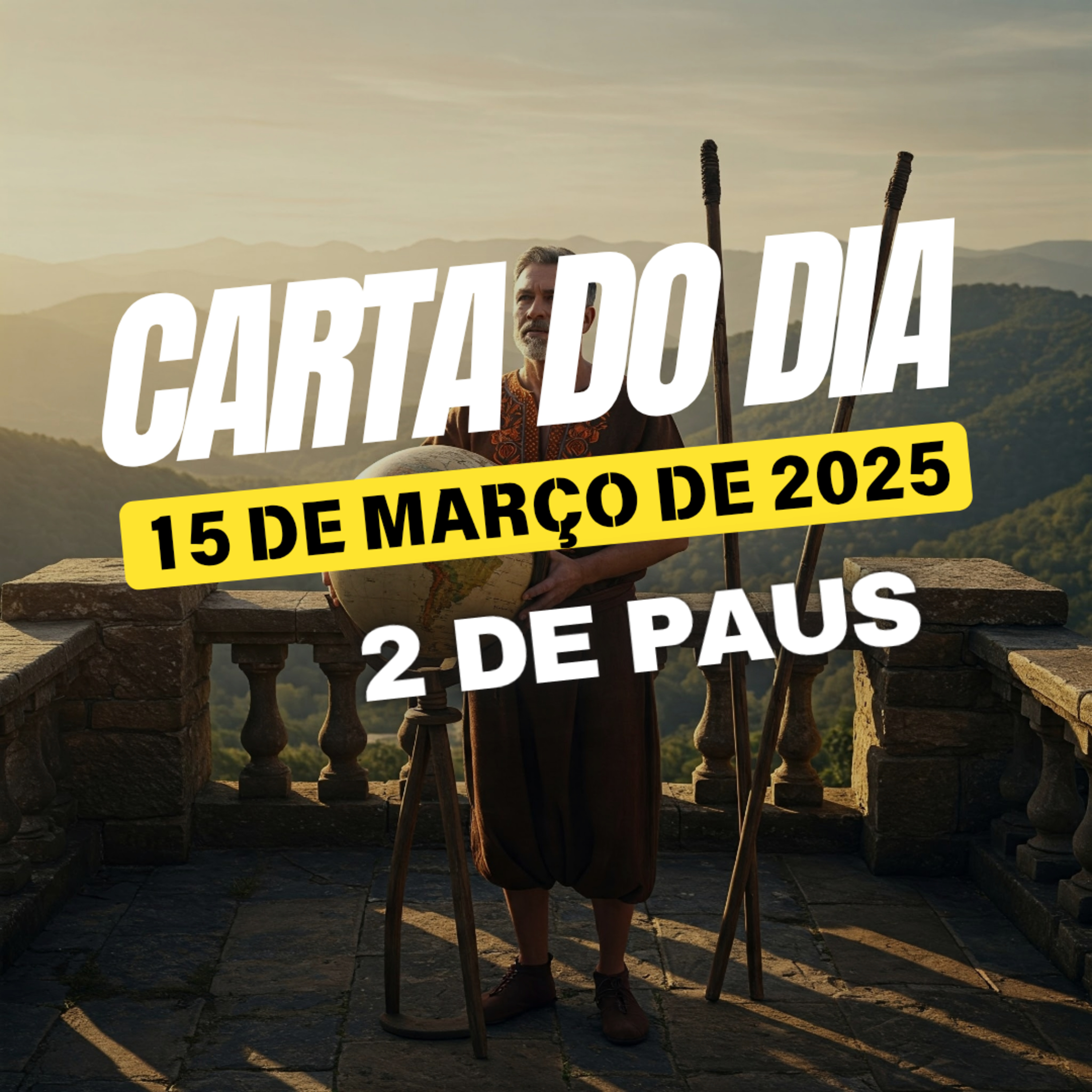 Carta para o dia 15 de Março de 2025, 2 de Paus. episode artwork