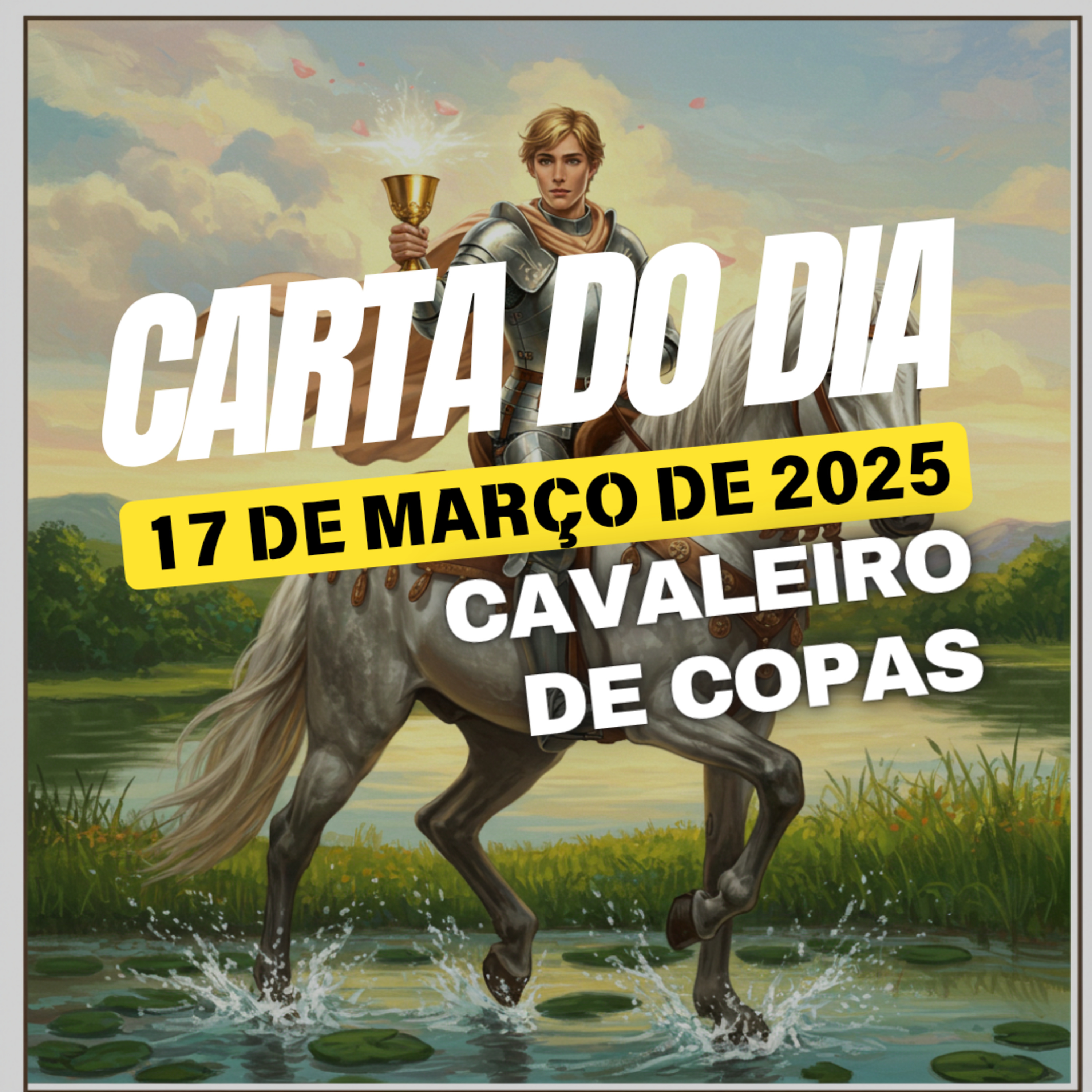 Carta para o dia 17 de Março de 2025, Cavaleiro de Copas. episode artwork