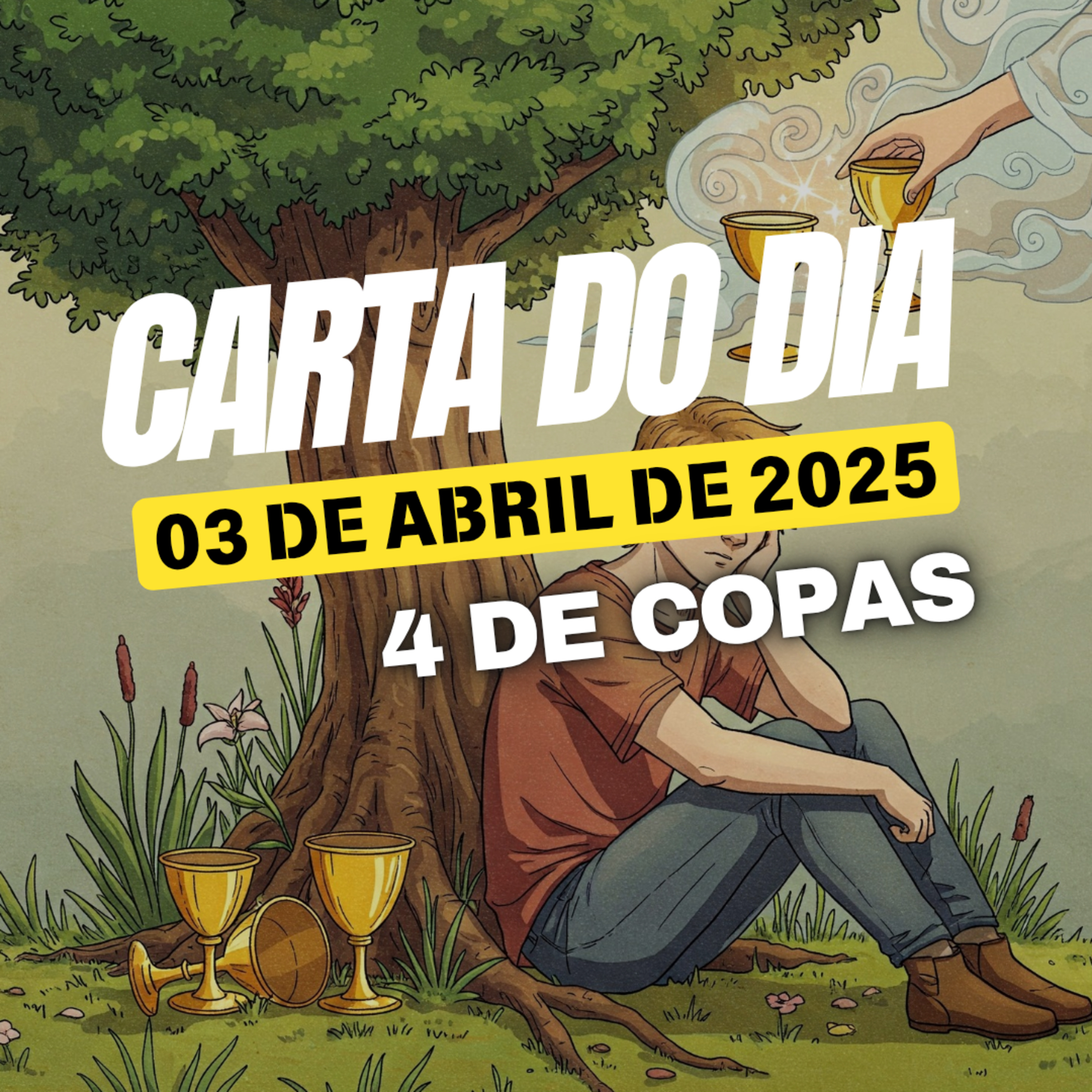 Carta para o dia 3 de Abril de 2025, 4 de Copas. episode artwork