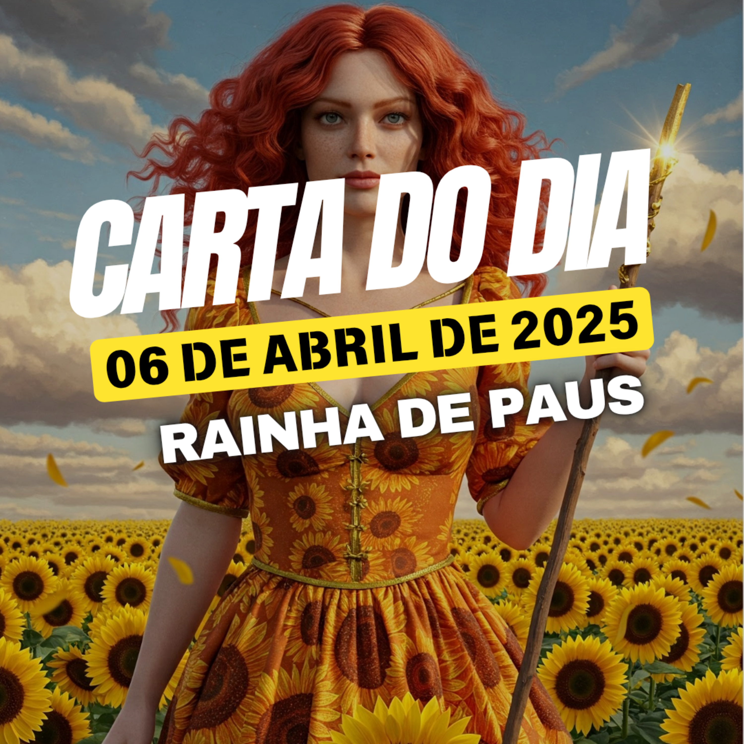 Carta para o dia 6 de Abril de 2025, Rainha de Paus. episode artwork