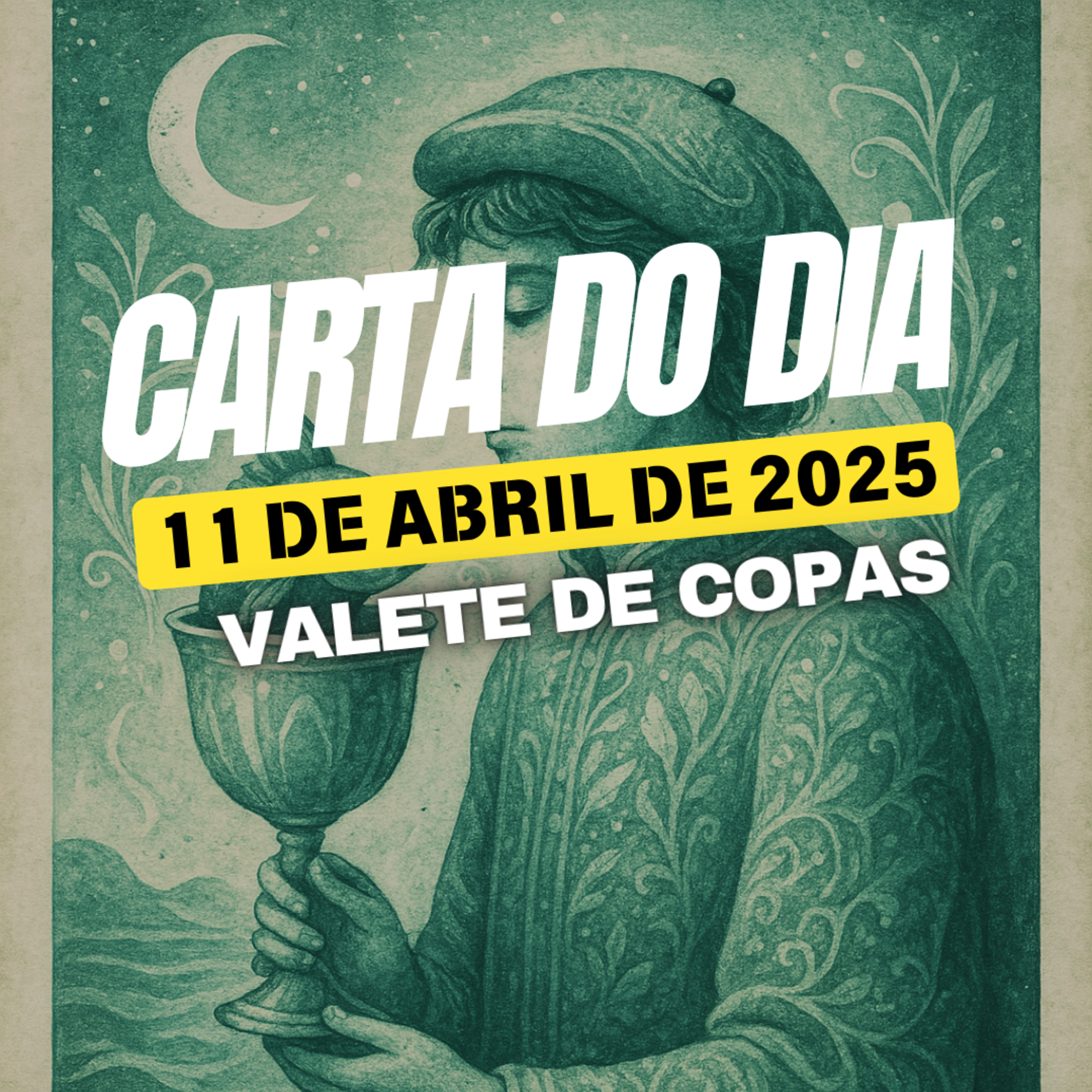 Carta para o dia 11 de Abril de 2025, Valete de Copas. episode artwork