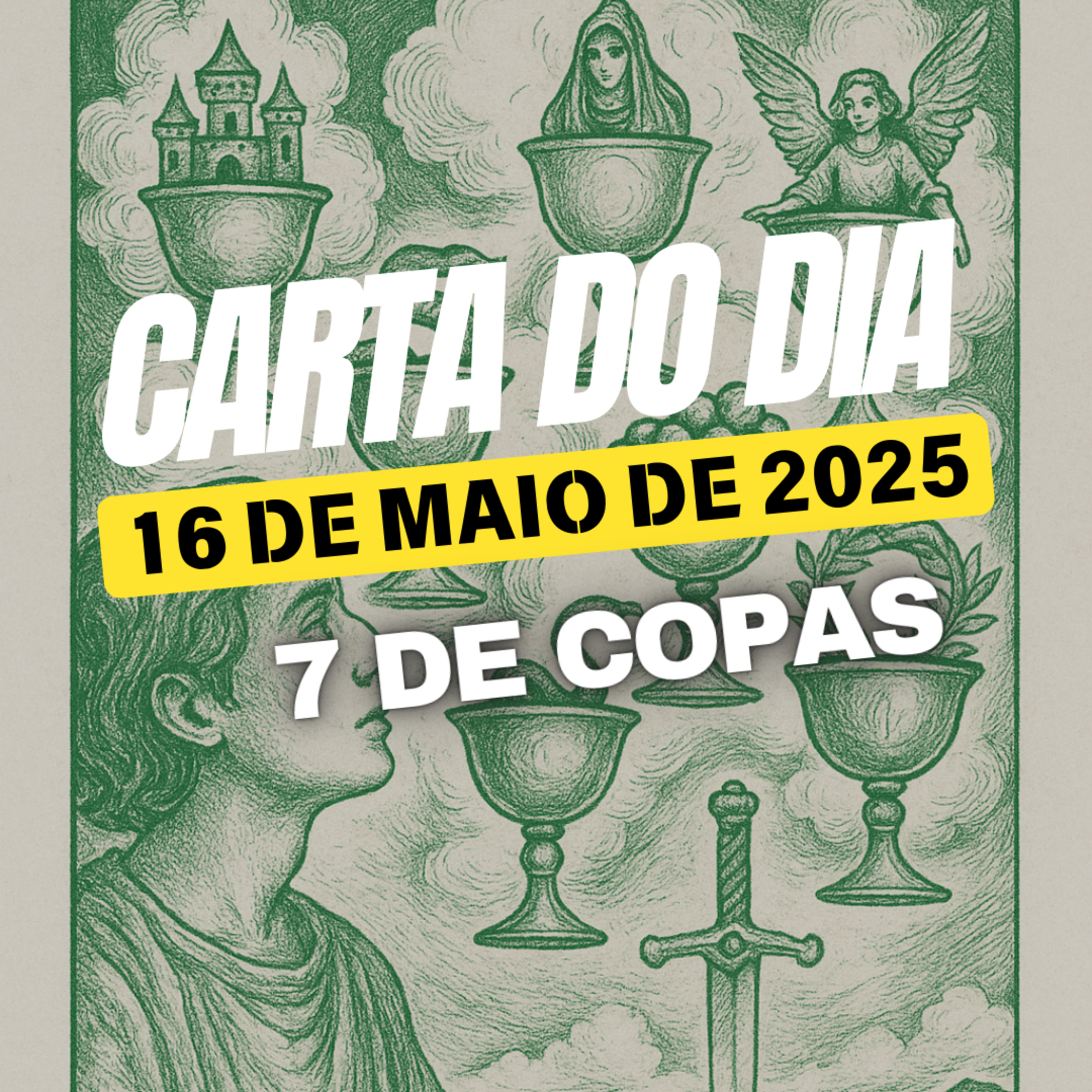 Carta para o dia 16 de Maio de 2025, 7 de Copas. episode artwork