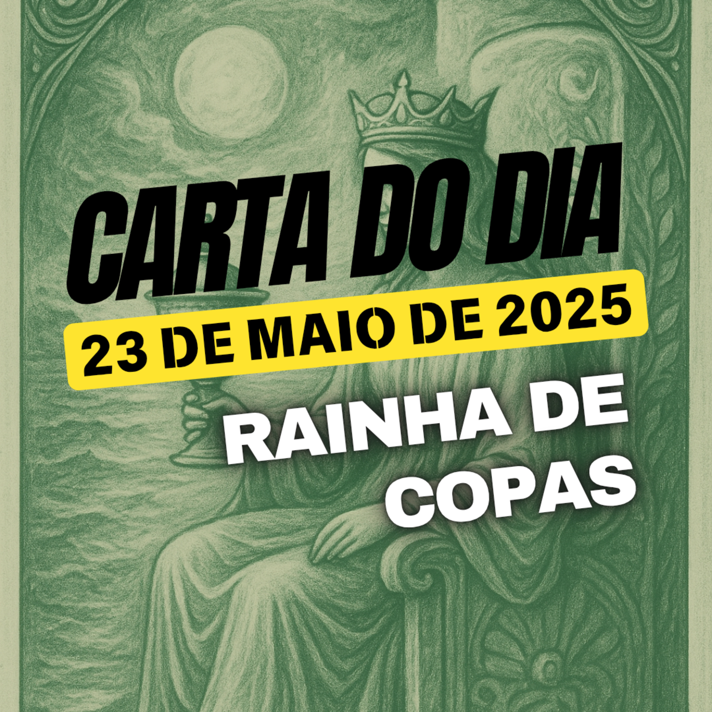 Carta para o dia 23 de Maio de 2025, Rainha de Copas. episode artwork