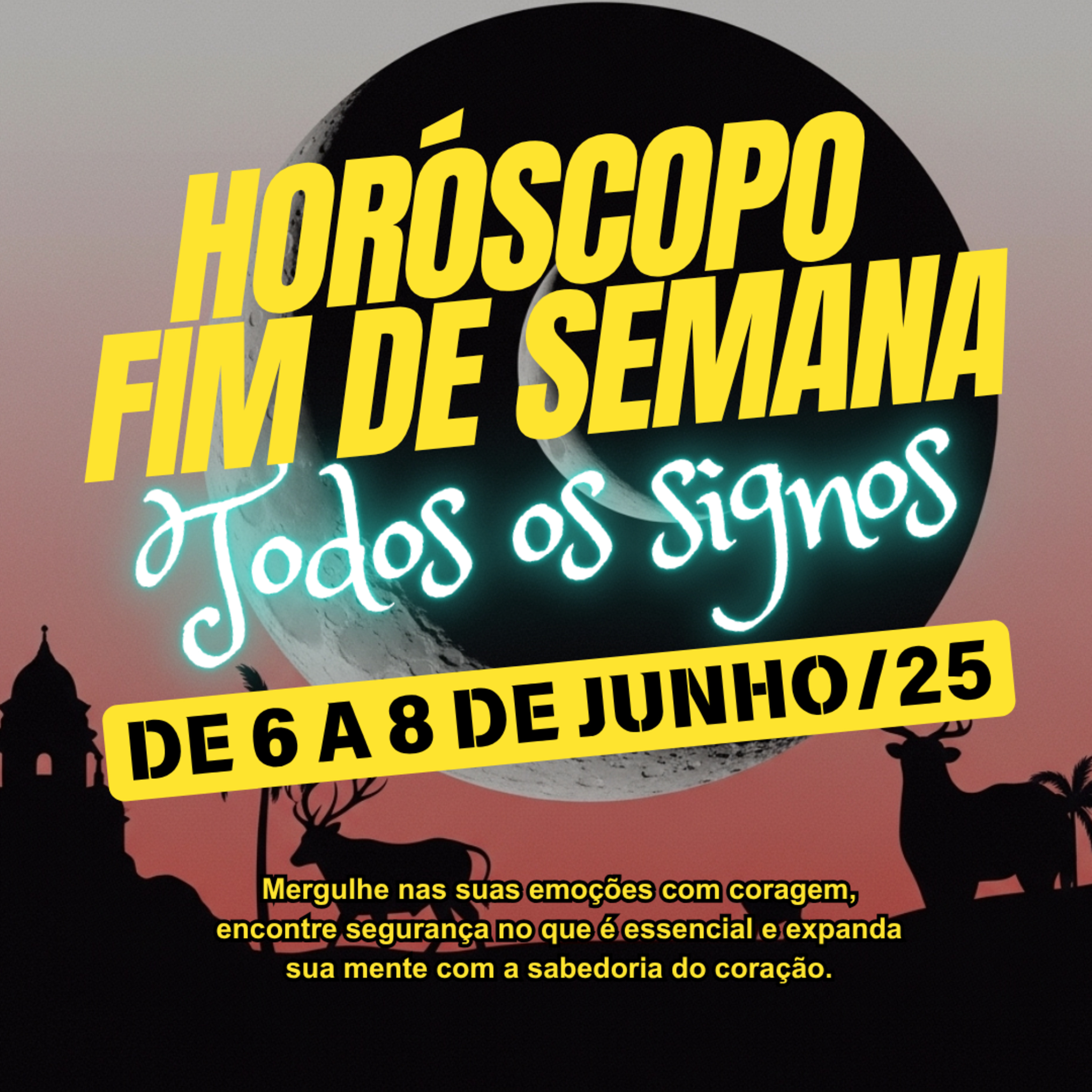 Horóscopo para o fim de semana, de 6 a 8 de Junho de 2025. Todos os signos. episode artwork