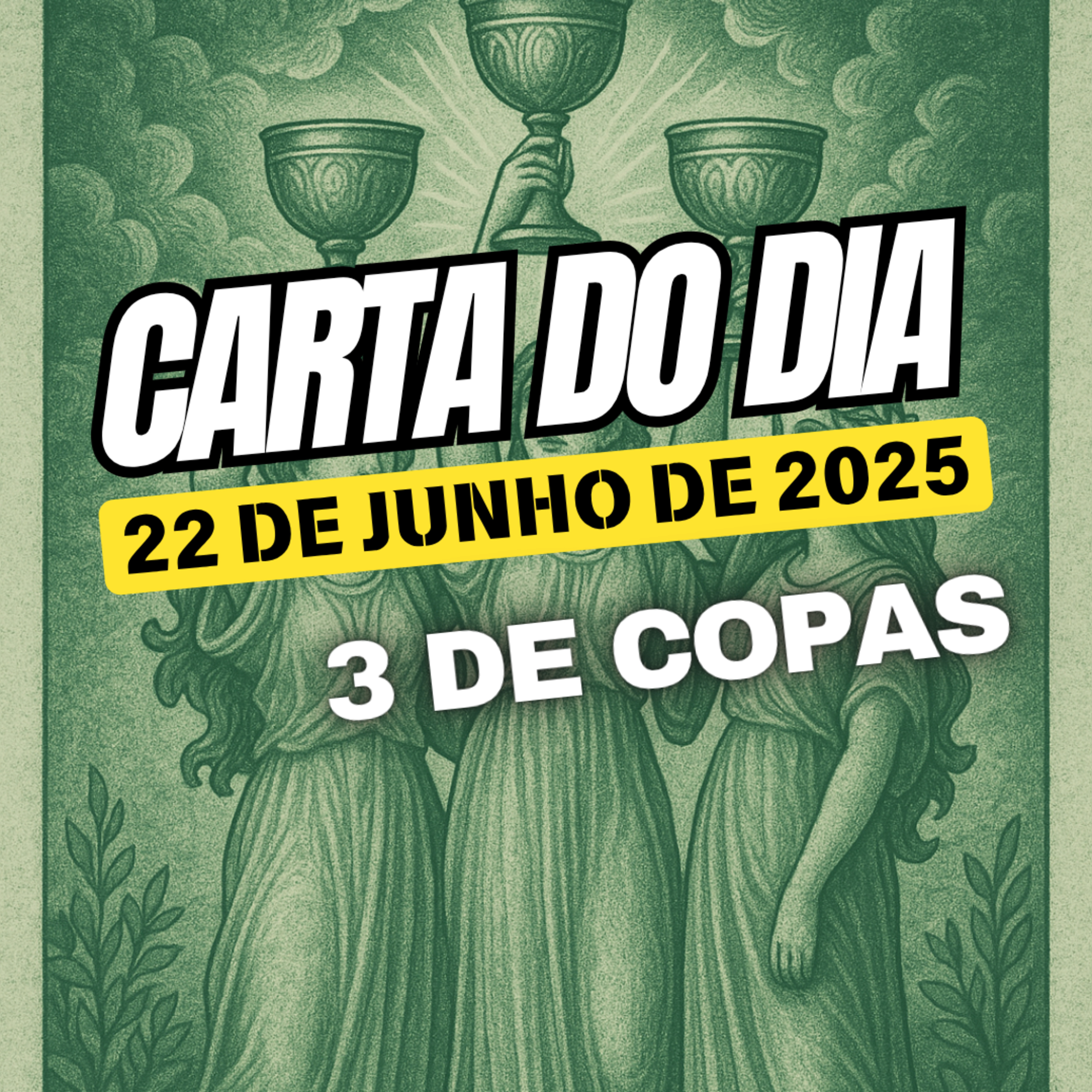 Carta para o dia 22 de Junho de 2025, 3 de Copas. episode artwork