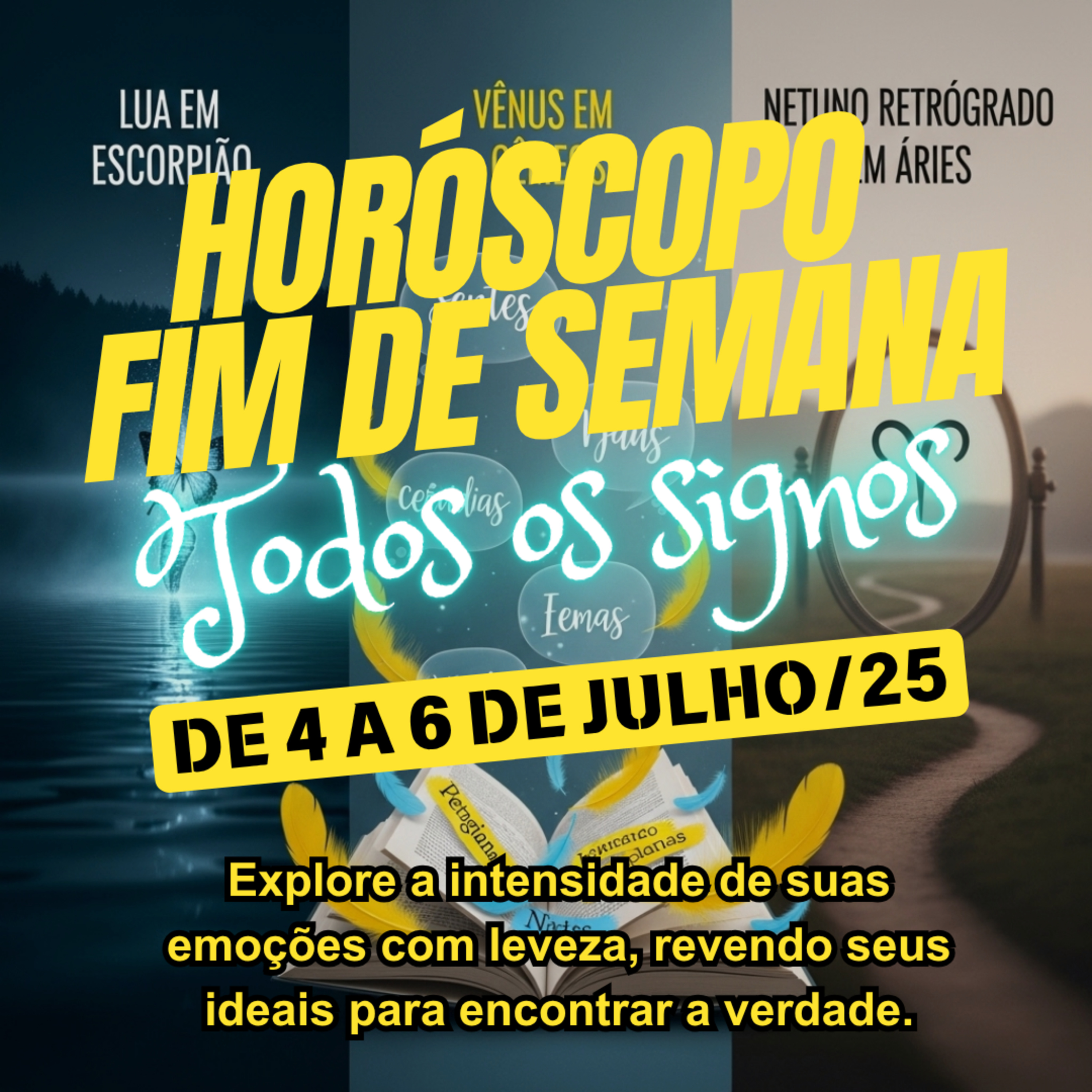Horóscopo para o fim de Semana, de 4 a 6 de Julho de 2025. Todos os signos. episode artwork