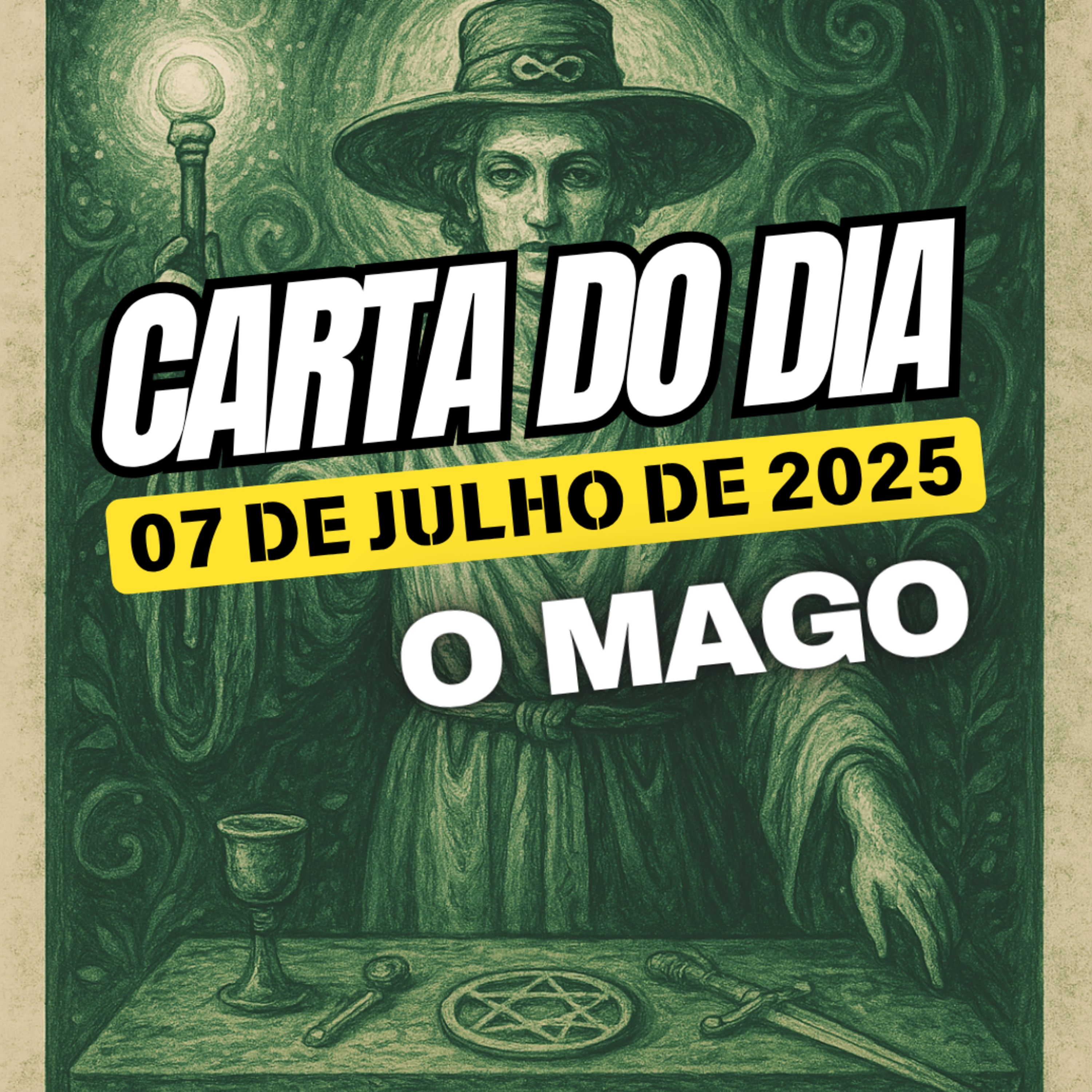 Carta para o dia 7 de Julho de 2025, O Mago. episode artwork