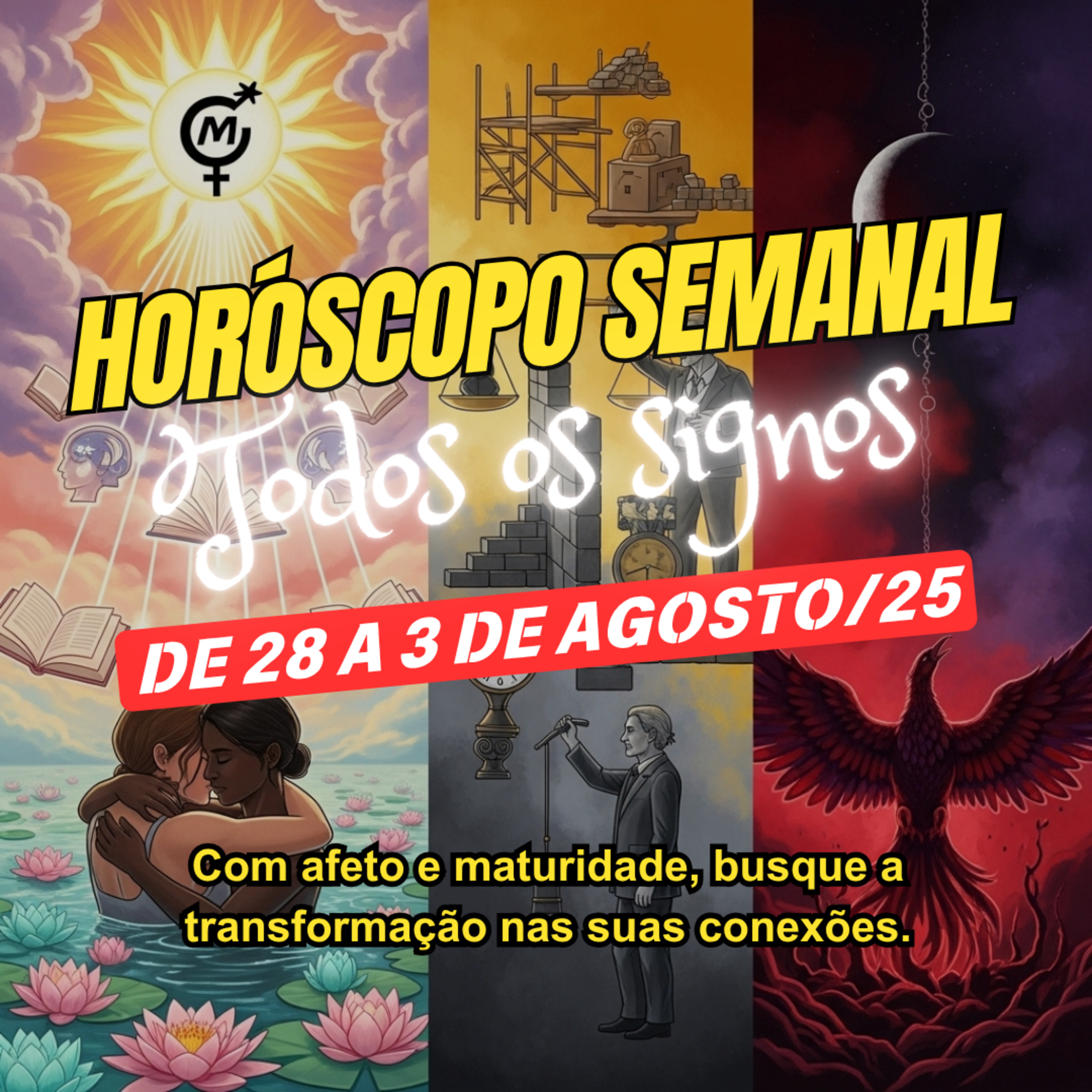 Horóscopo Semanal, De 28 de Julho a 3 de Agosto de 2025. Todos os signos. episode artwork