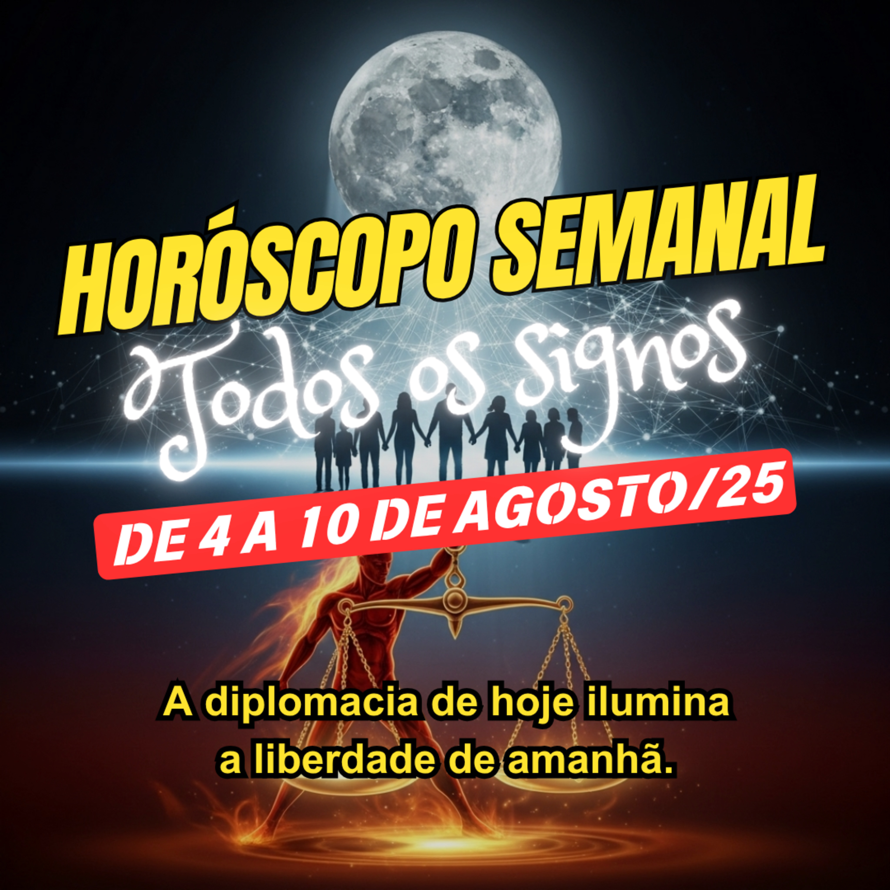 Horóscopo Semanal, De 4 a 10 de Agosto de 2025 . Todos os signos. episode artwork