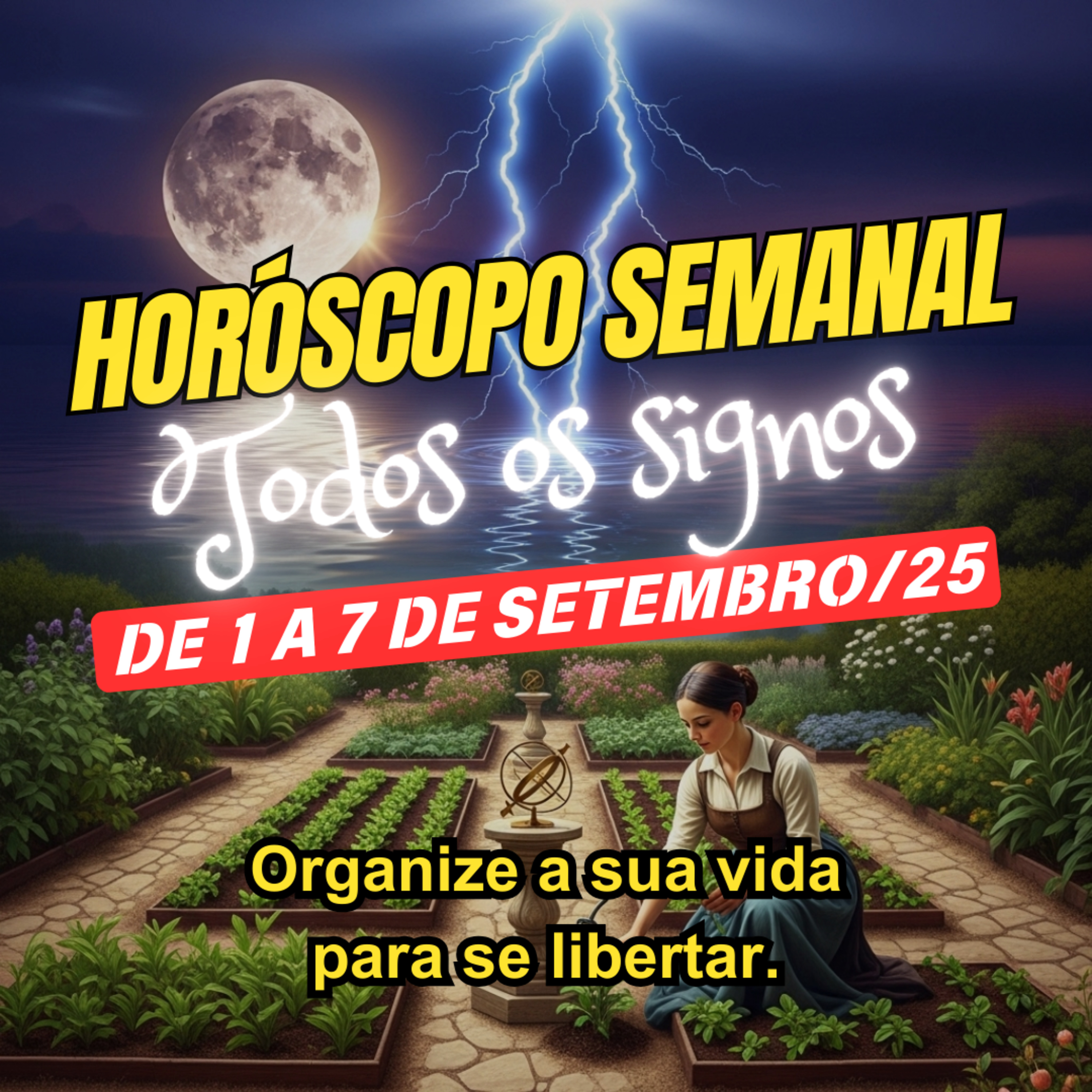 Horóscopo Semanal, De 1 a 7 de Setembro de 2025. Todos os signos. episode artwork
