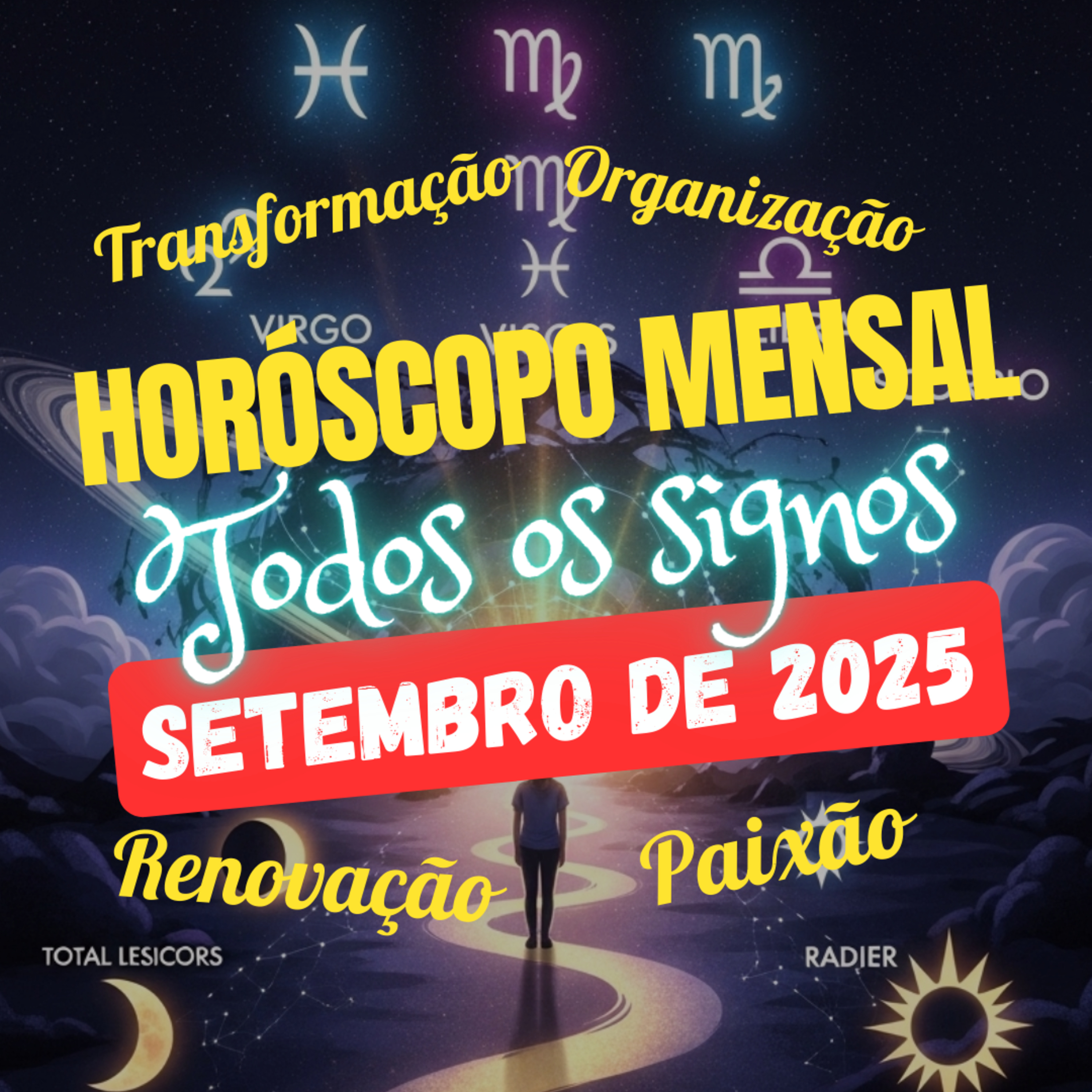 Horóscopo Mensal, Setembro de 2025. Todos os signos. episode artwork