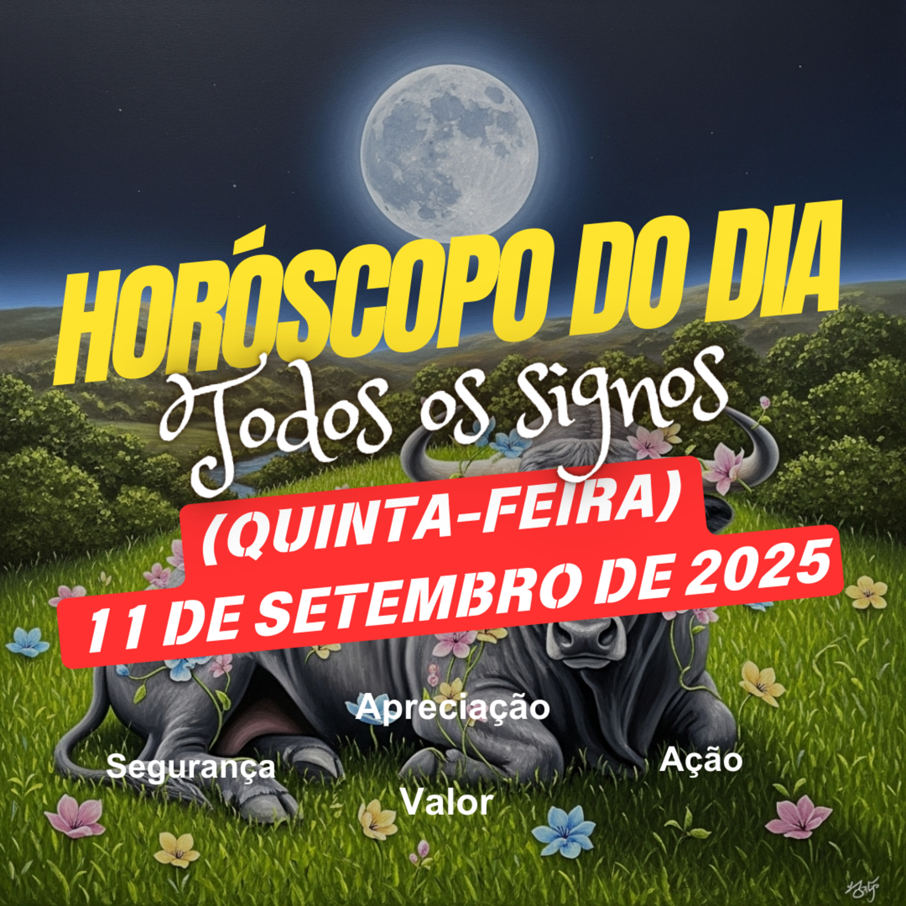 Horóscopo do Dia, Quinta-feira, 11 de Setembro de 2025. Todos os signos. episode artwork