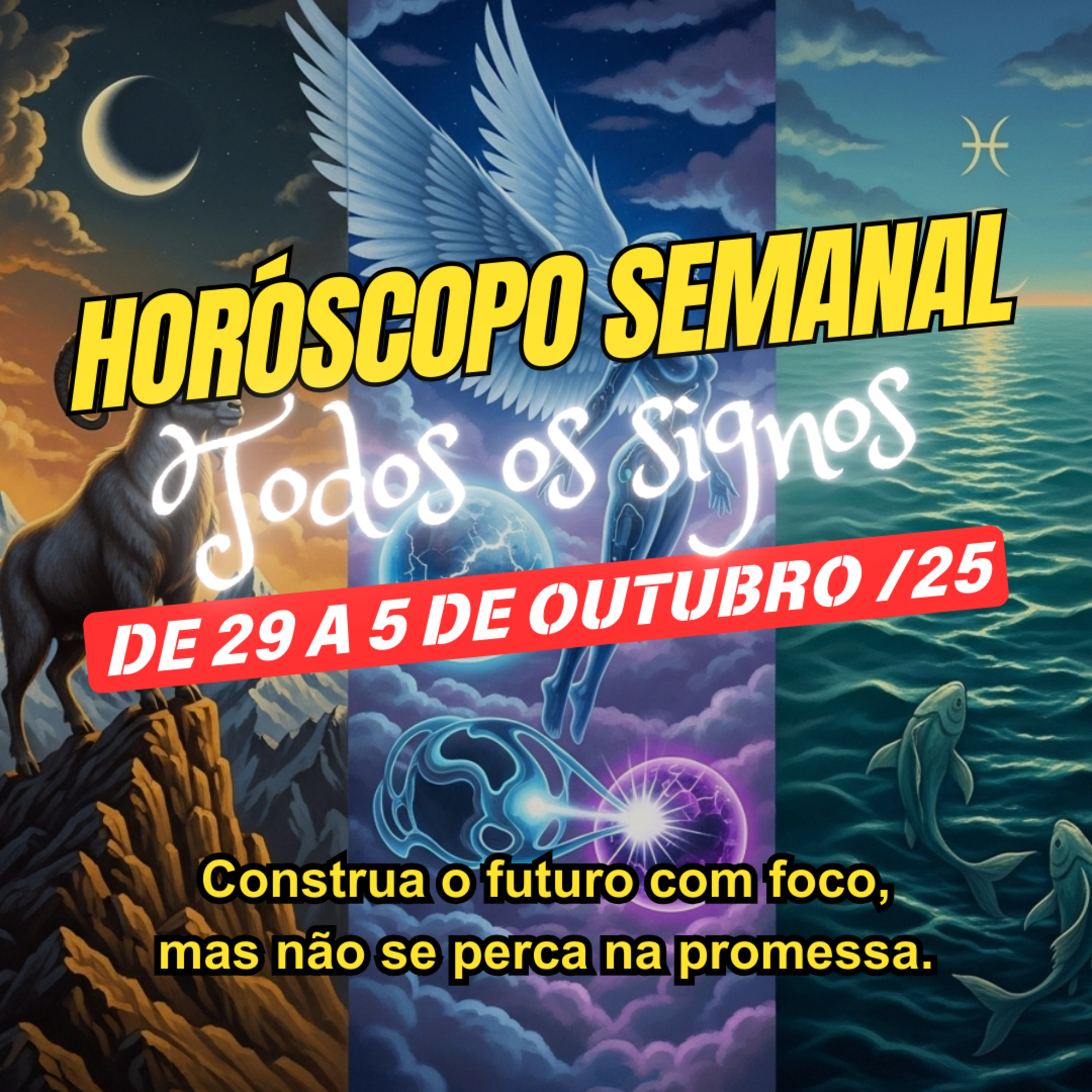 Horóscopo Semanal, De 29 de Setembro a 5 de Outubro de 2025. Todos os signos. episode artwork