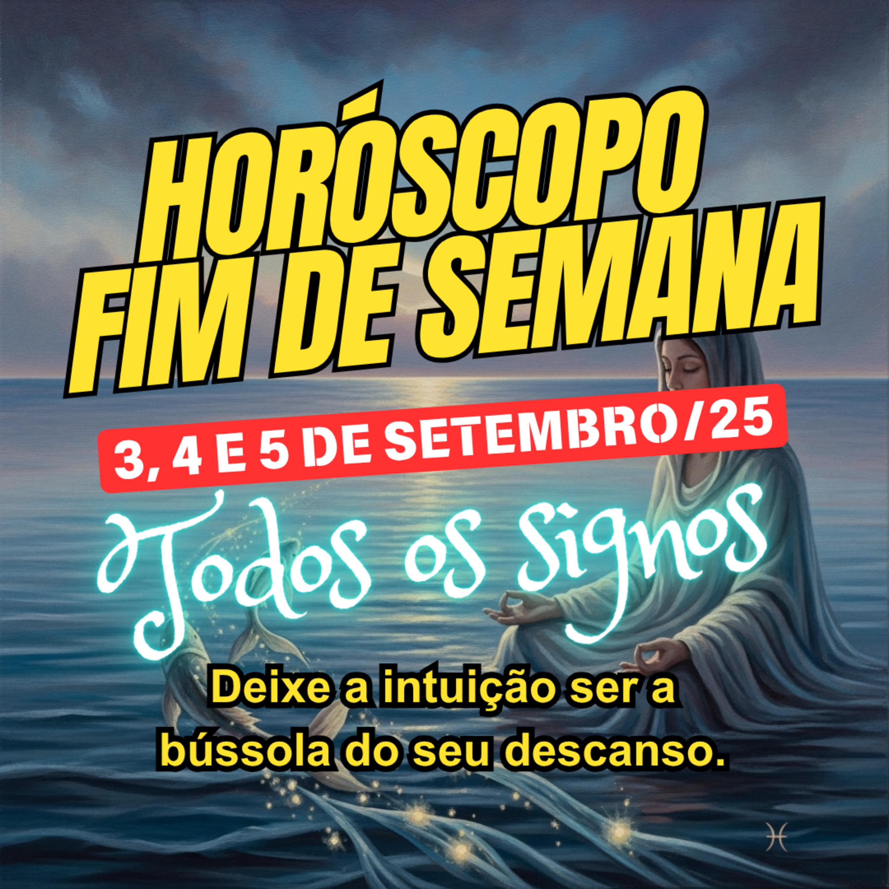 Horóscopo para o fim de semana, de 3 a 5 de Outubro de 2025. Todos os signos. episode artwork
