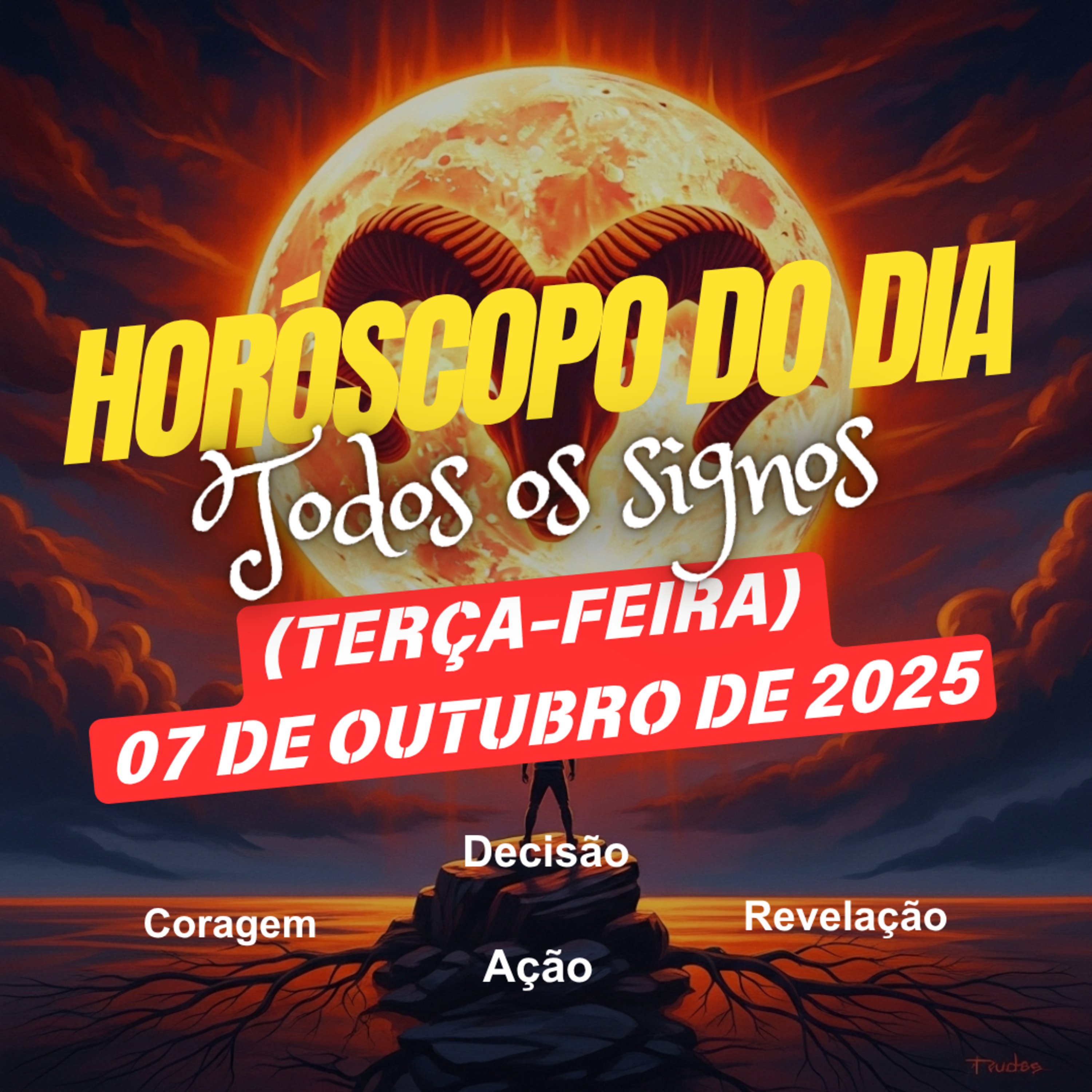 Horóscopo do Dia, Terça-feira, 7 de Outubro de 2025. Todos os signos. episode artwork