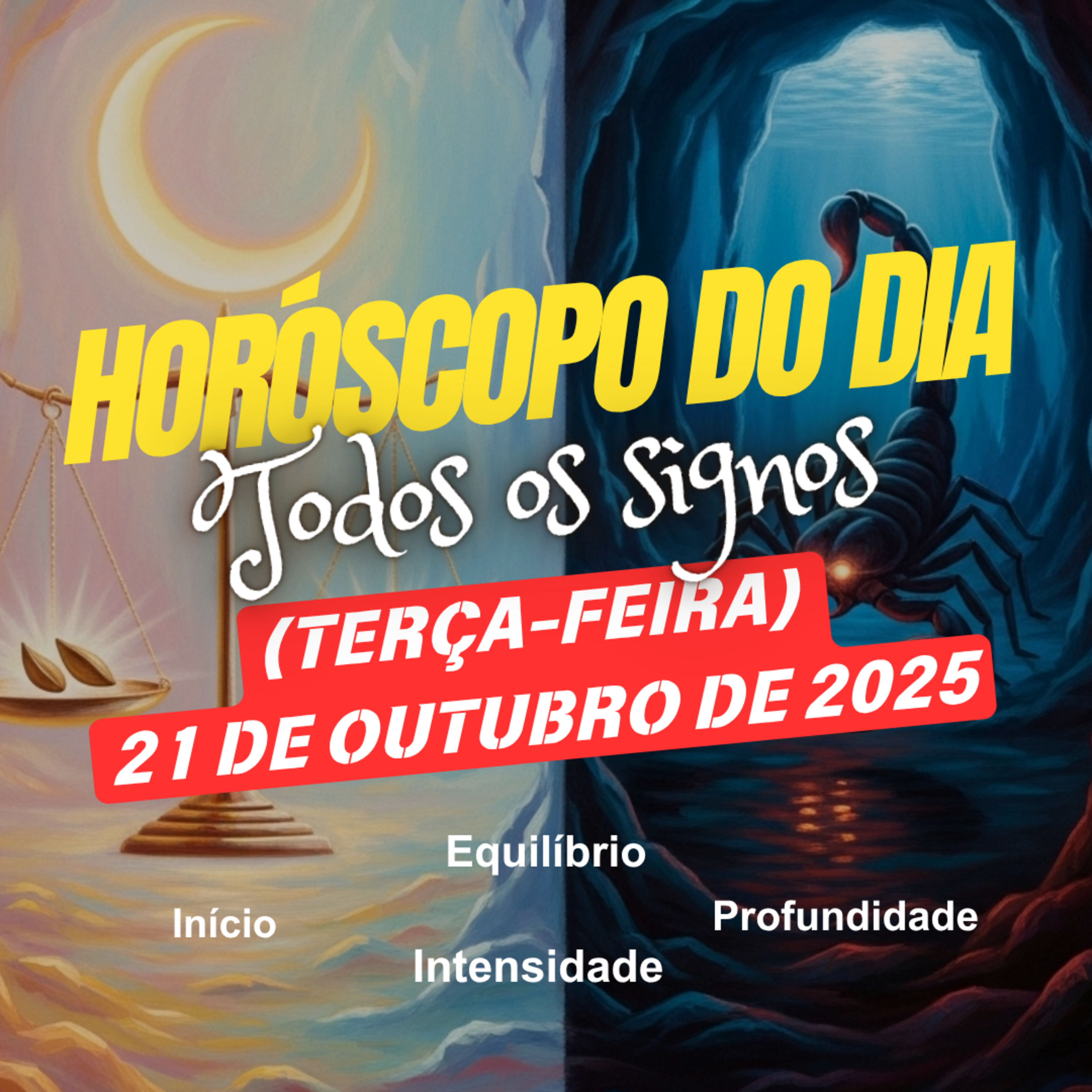 Horóscopo do Dia, Terça-feira, 21 de Outubro de 2025. Todos os signos. episode artwork