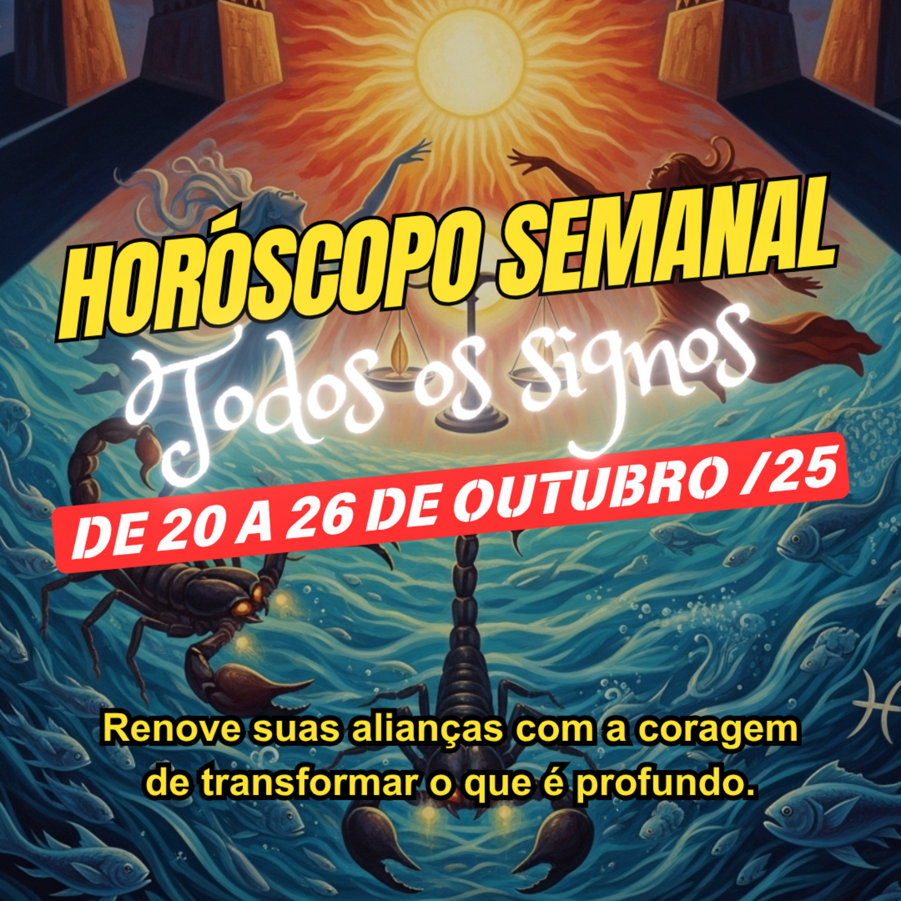 Horóscopo Semanal, De 20 a 26 de Outubro de 2025. Todos os signos. episode artwork