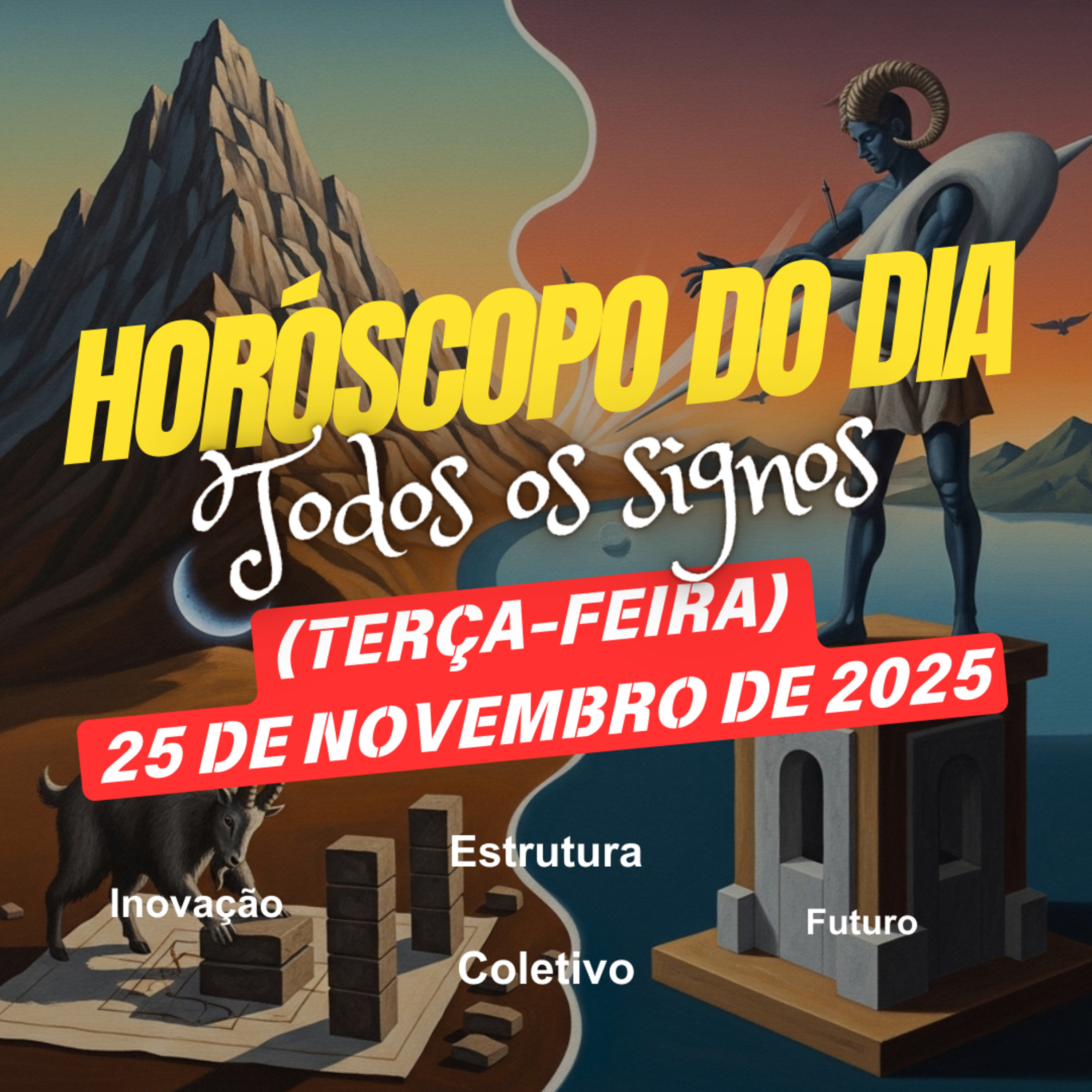 Horóscopo do Dia, Terça-feira, 25 de Novembro de 2025. Todos os signos. episode artwork