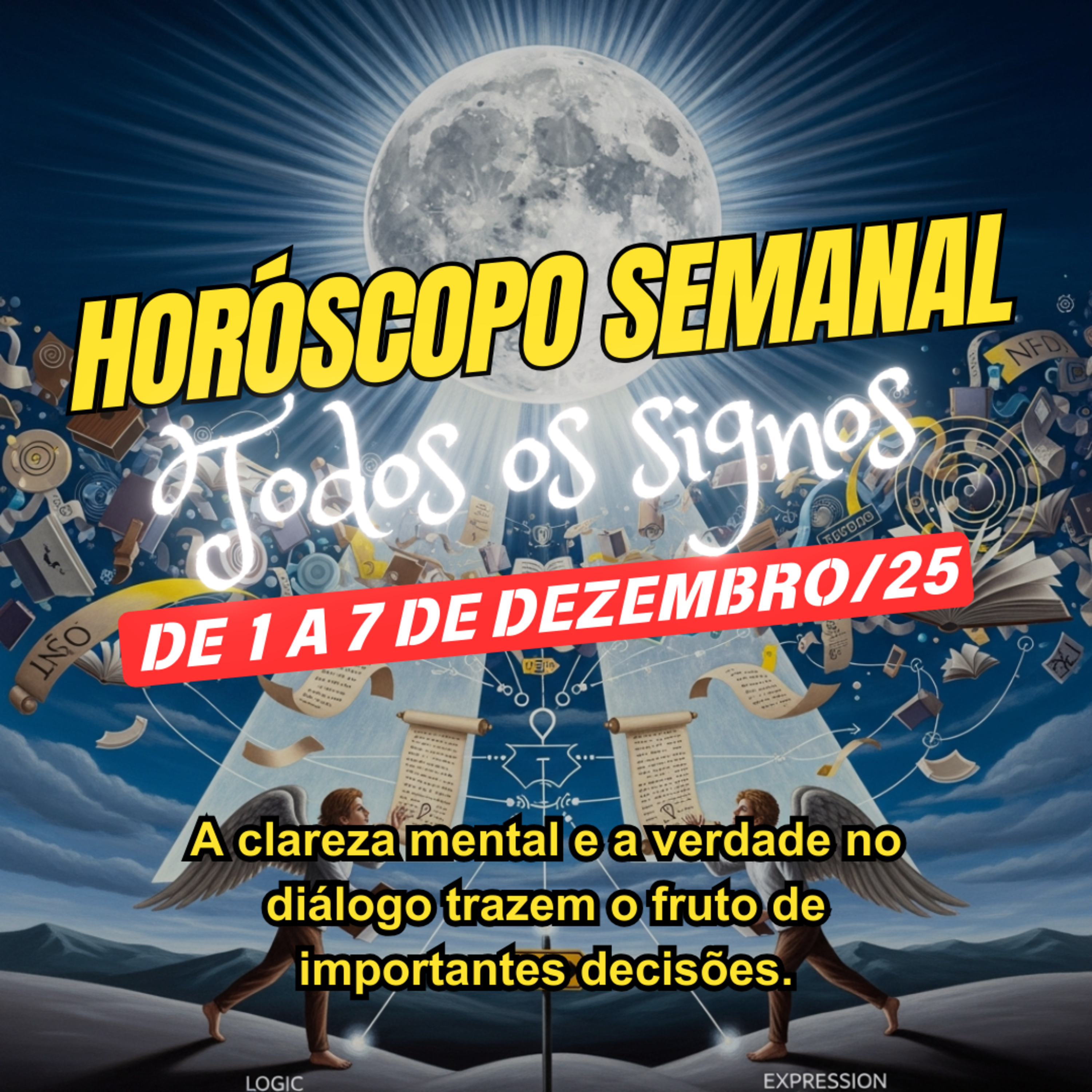 Horóscopo Semanal, De 1 a 7 de Dezembro de 2025. Todos os signos. episode artwork