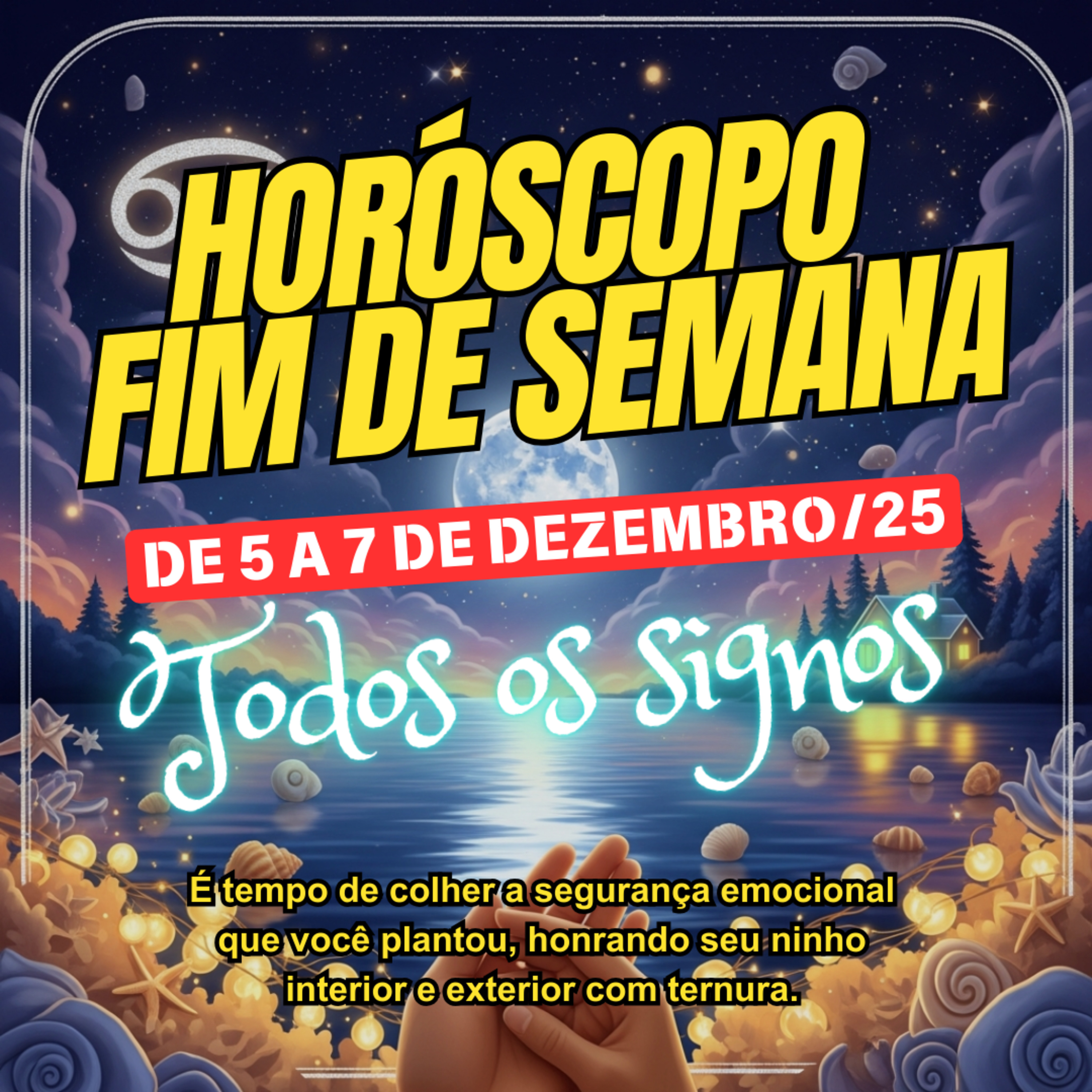 Horóscopo para o fim de semana, de 5 a 7 de Dezembro de 2025. Todos os signos. episode artwork