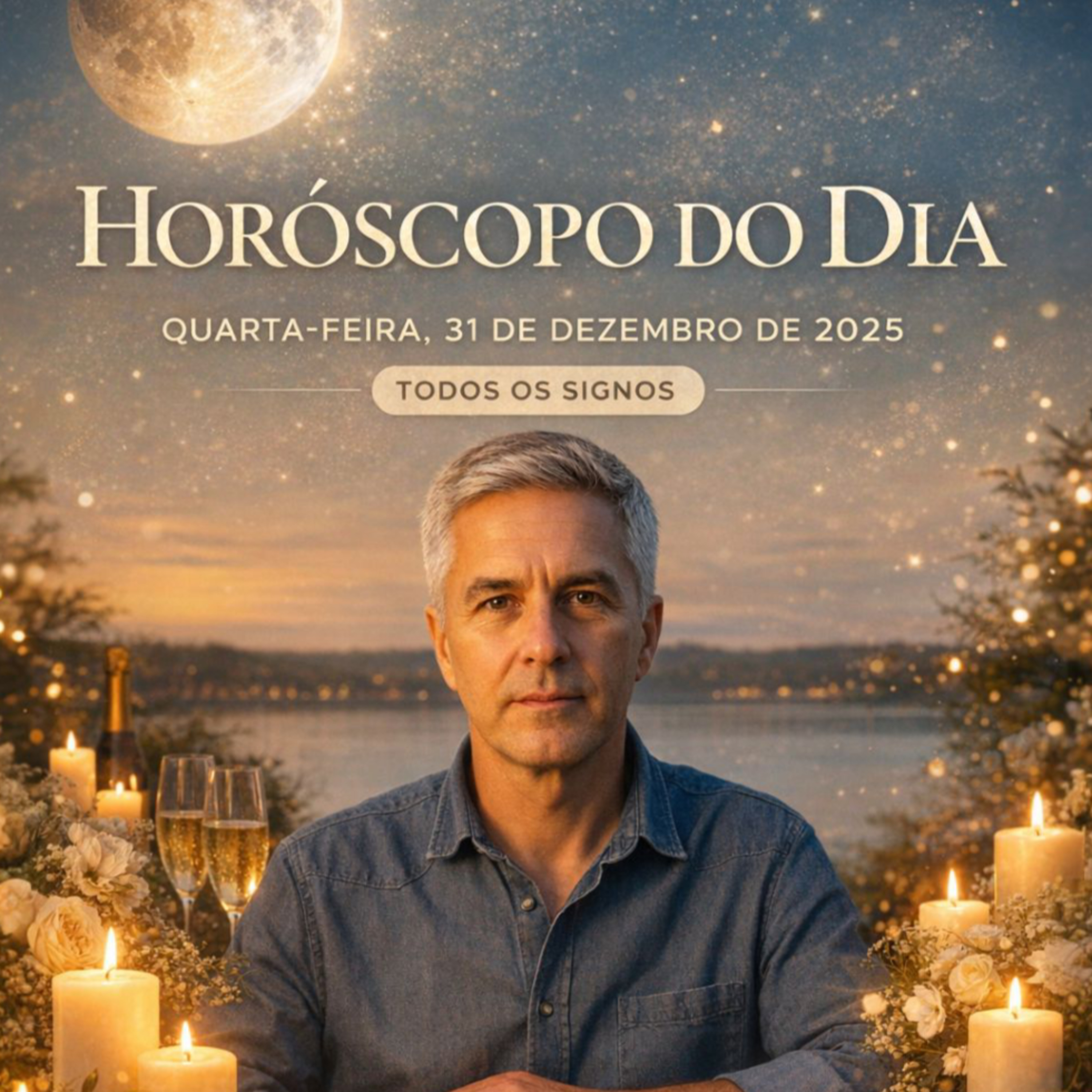 Horóscopo do Dia, Quarta-feira, 31 de Dezembro de 2025. Todos os signos. episode artwork