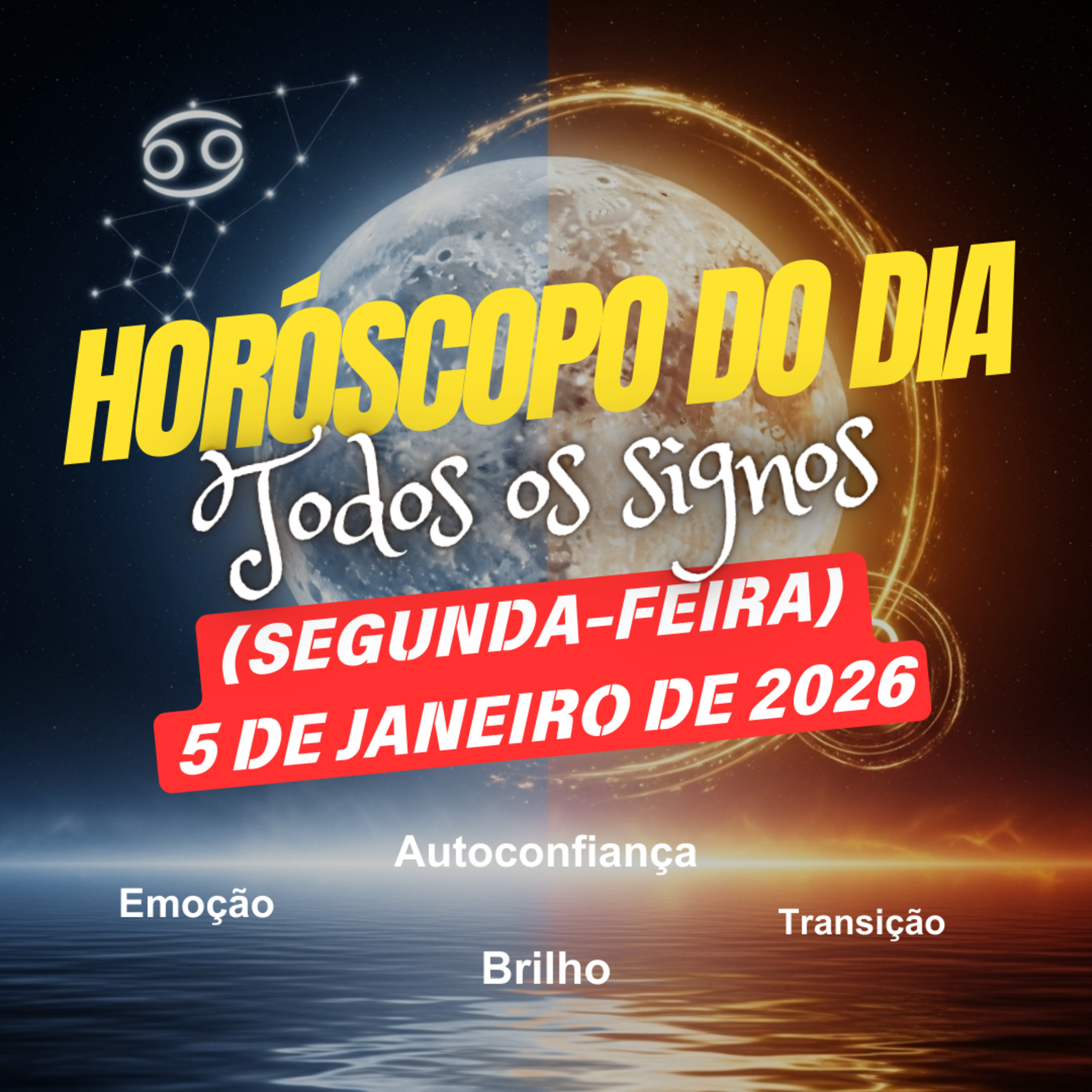 Horóscopo do Dia, Segunda-feira, 5 de Janeiro de 2026. Todos os signos. episode artwork