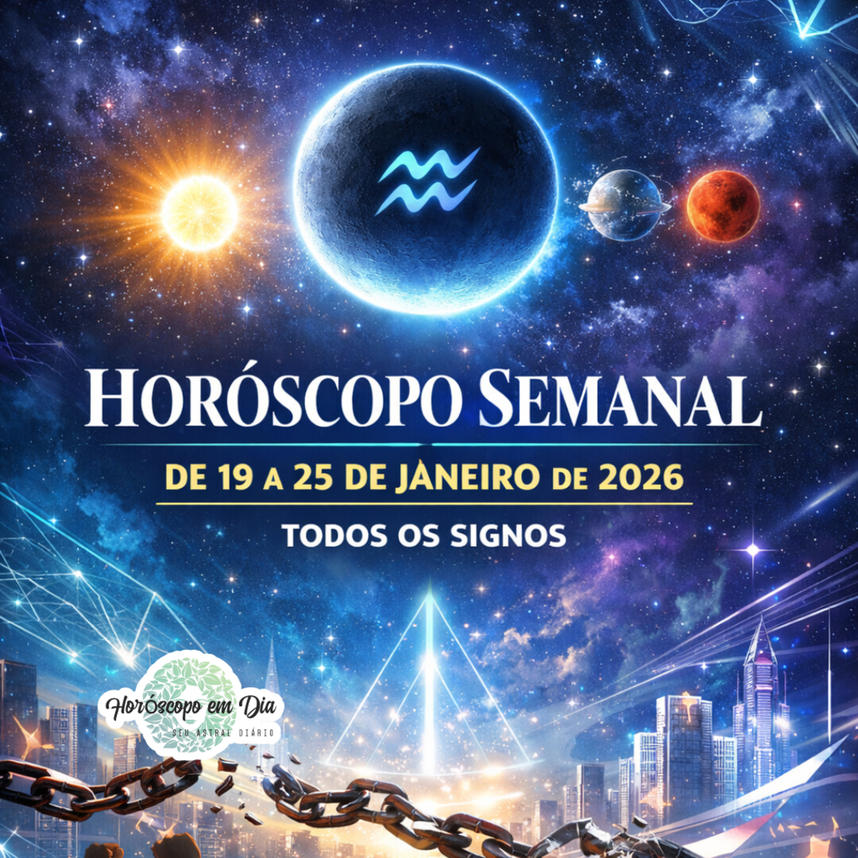 Horóscopo Semanal, De 19 a 25 de Janeiro de 2026. Todos os signos. episode artwork