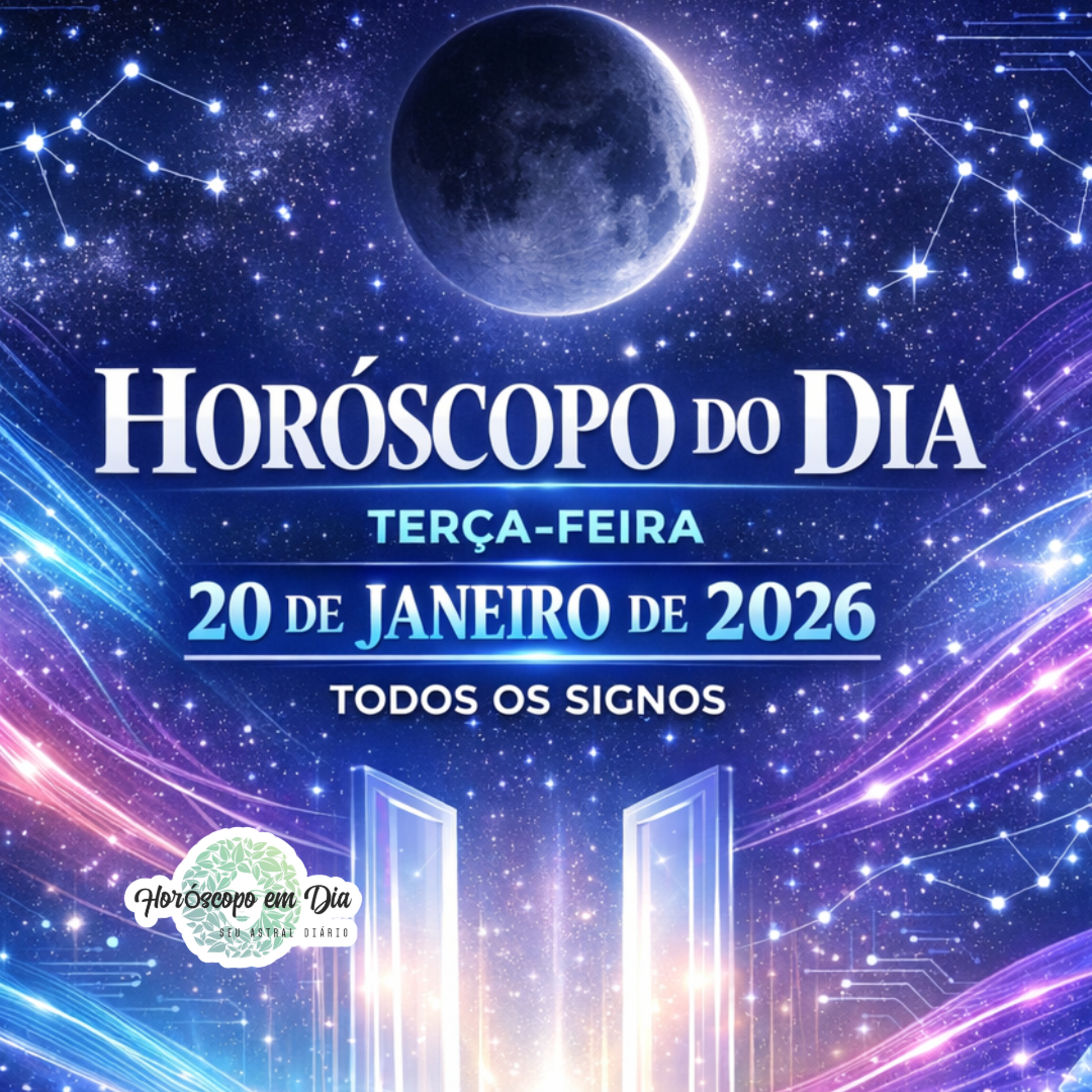 Horóscopo do Dia, Terça-feira, 20 de Janeiro de 2026. Todos os signos. episode artwork
