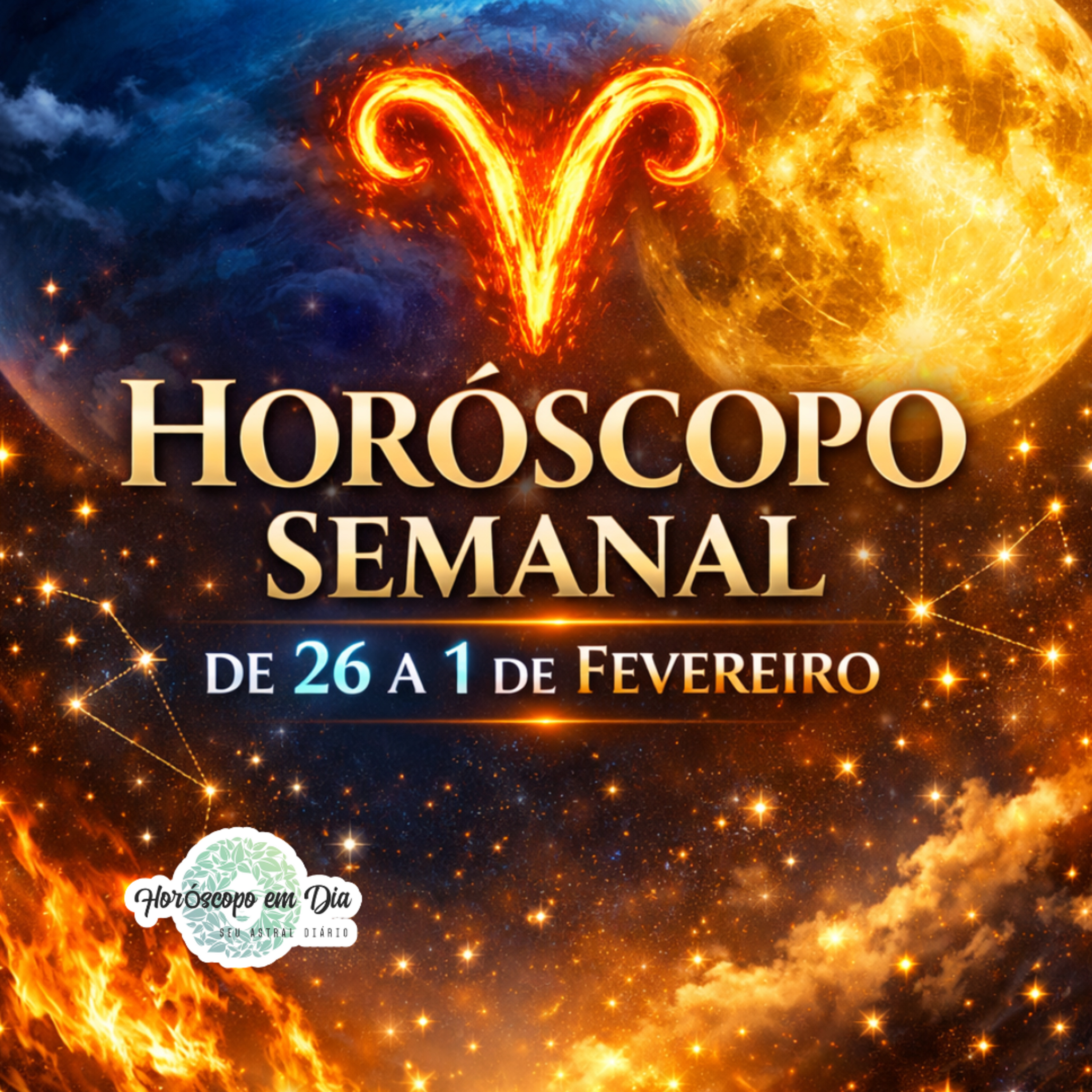 Horóscopo Semanal, De 26 de Janeiro a 1 de Fevereiro de 2026. Todos os signos. episode artwork
