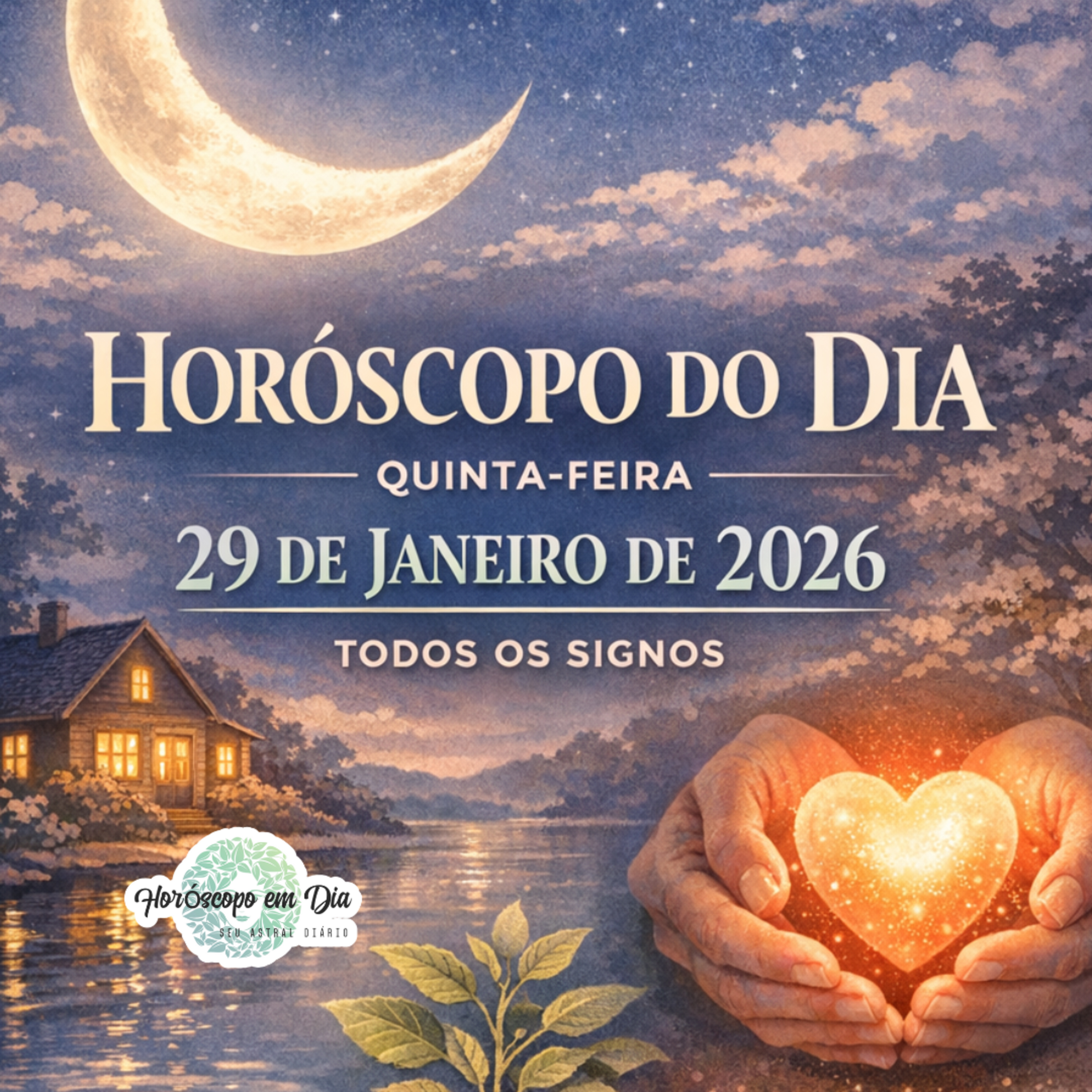 Horóscopo do Dia, Quinta-feira, 29 de Janeiro de 2026. Todos os signos. episode artwork