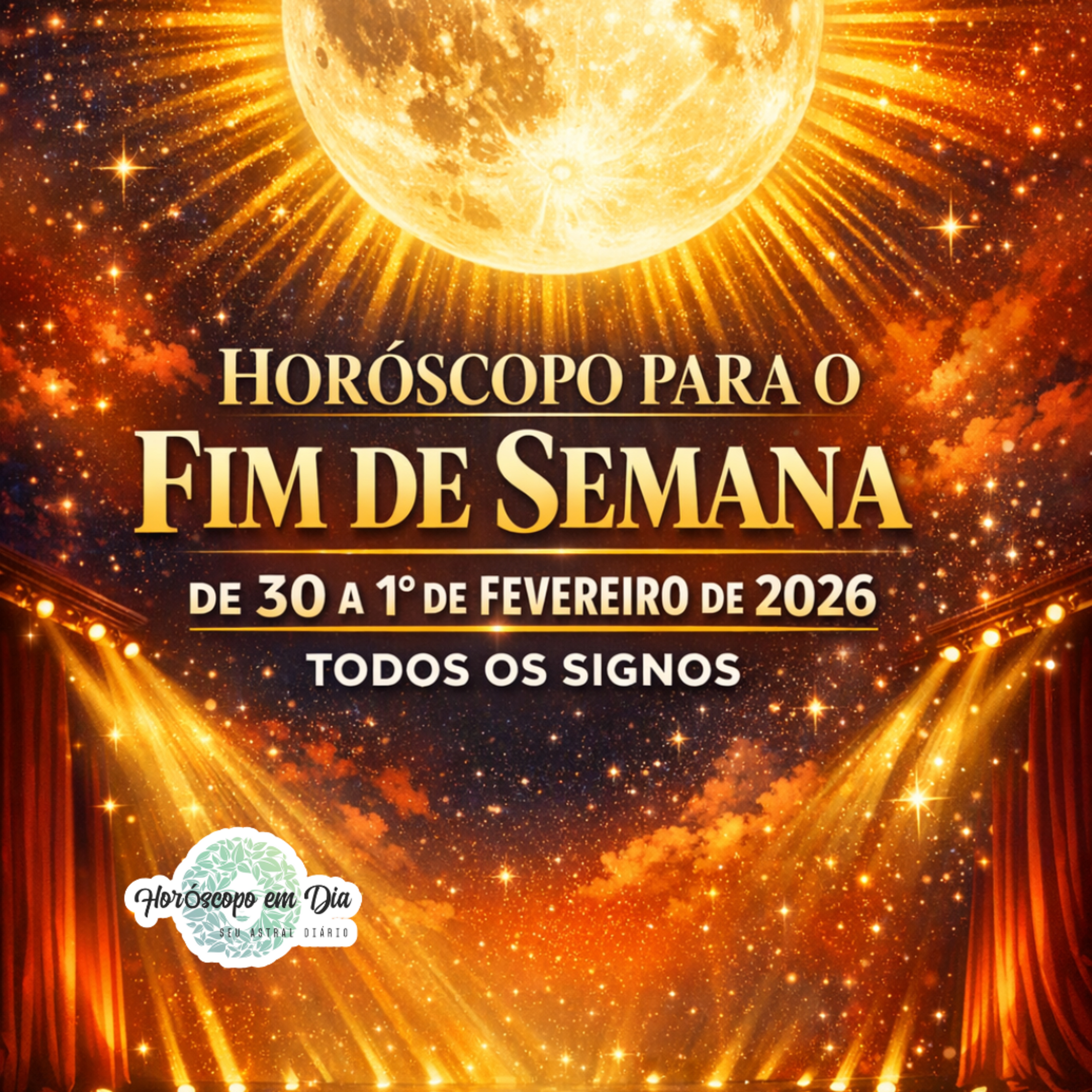 Horóscopo para o fim de semana, de 30 de Janeiro a 1 de Fevereiro de 2026. Todos os signos. episode artwork