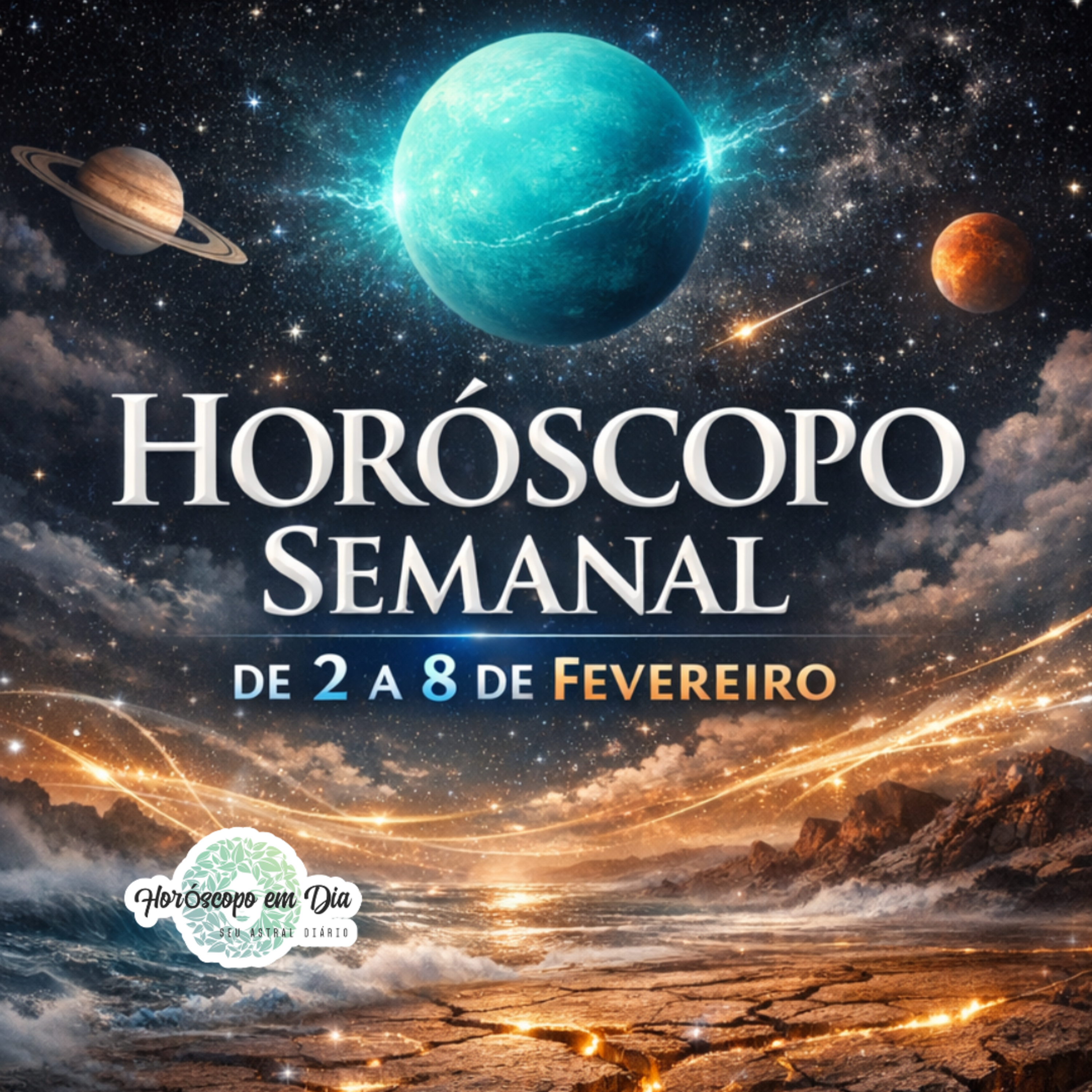 Horóscopo Semanal, De 2 a 8 de Fevereiro de 2026. Todos os signos. episode artwork