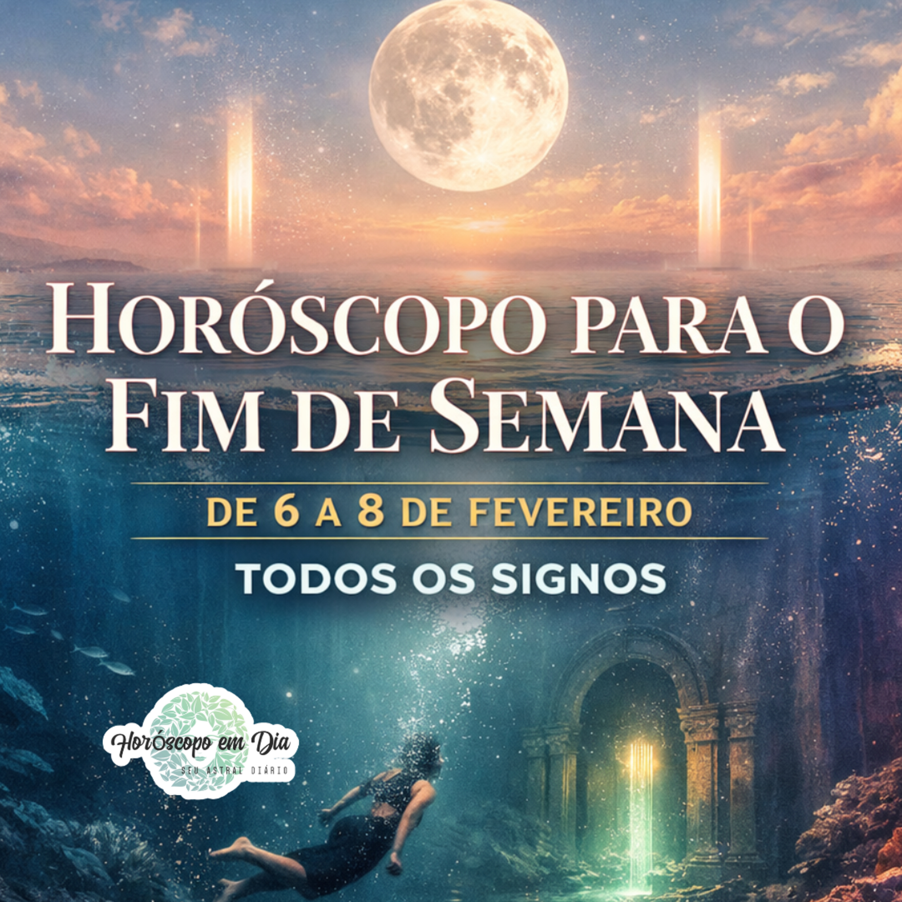 Horóscopo para o fim de semana, de 6 a 8 de Fevereiro de 2026. Todos os signos. episode artwork