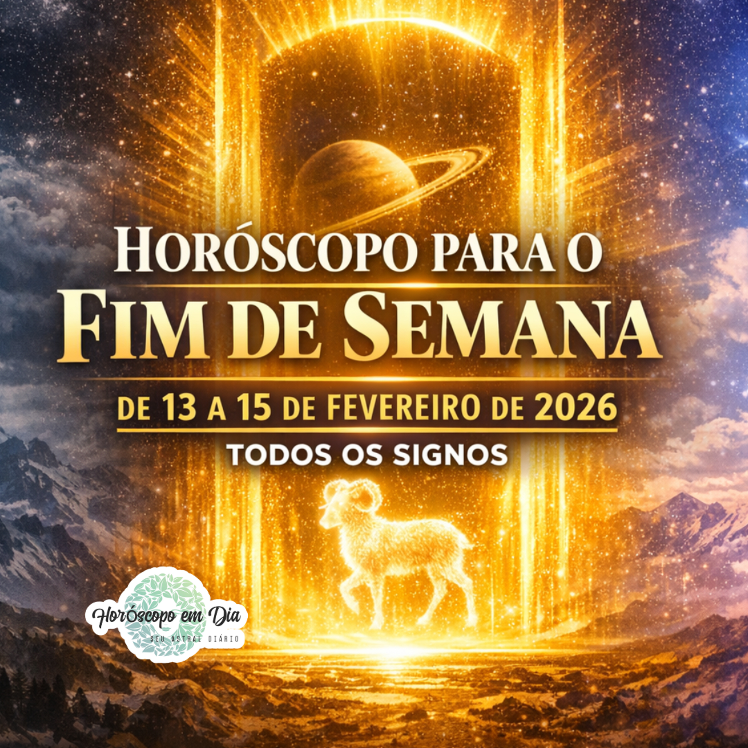 Horóscopo para o fim de semana, de 13 a 15 de Fevereiro de 2026. Todos os signos. episode artwork