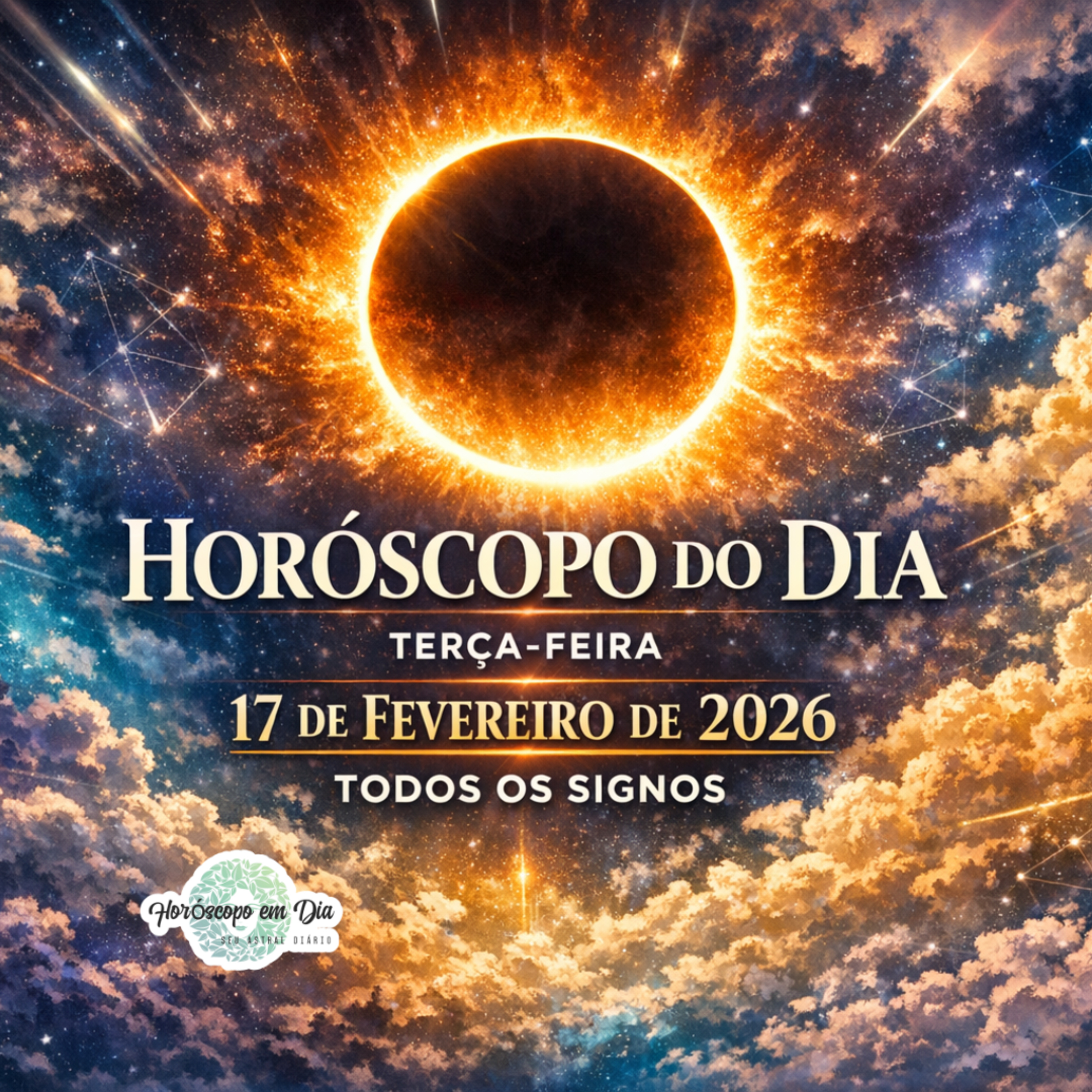 Horóscopo do Dia, Terça-feira, 17 de Fevereiro de 2026. Todos os signos. episode artwork