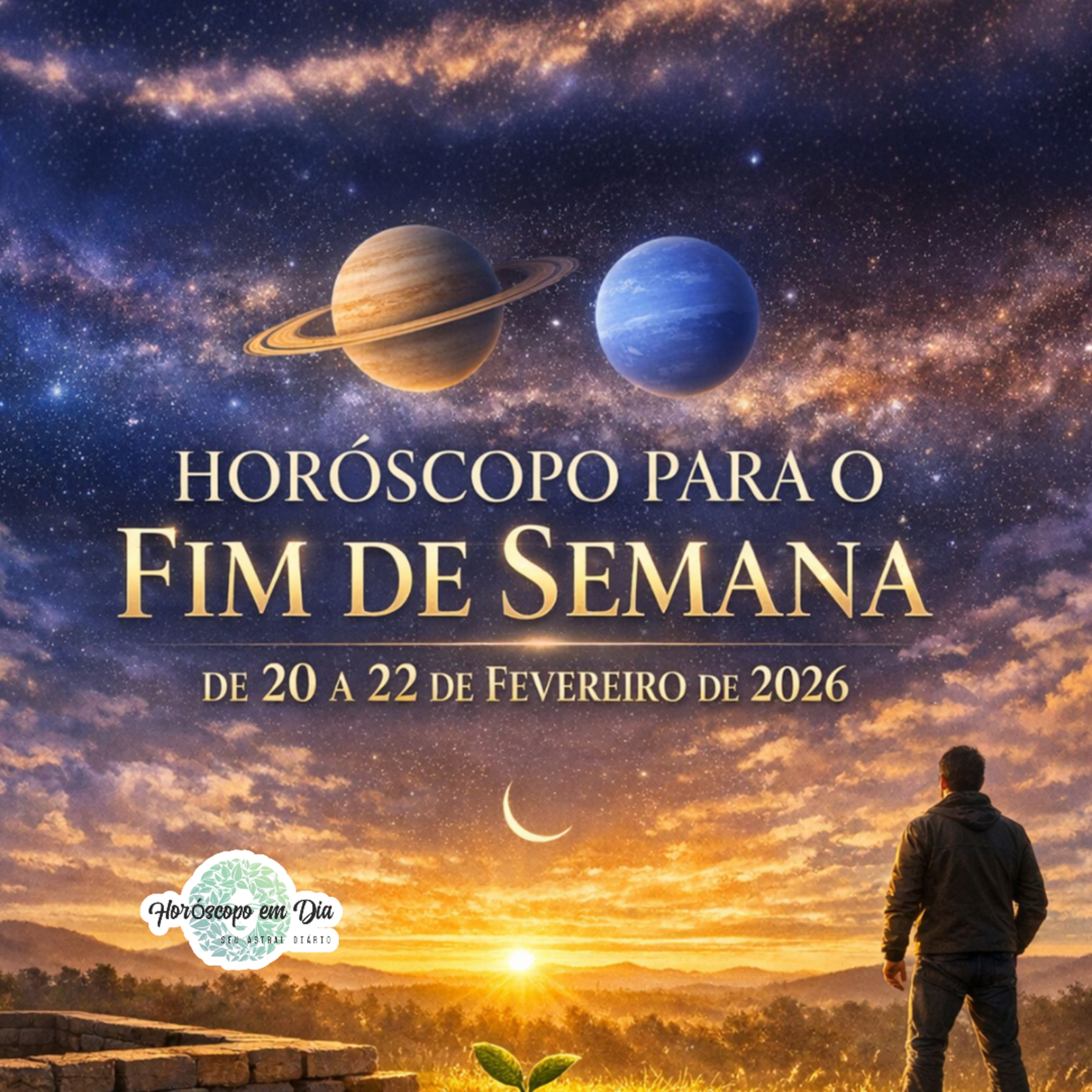 Horóscopo para o fim de semana, de 20 a 22 de Fevereiro de 2026. Todos os signos. episode artwork