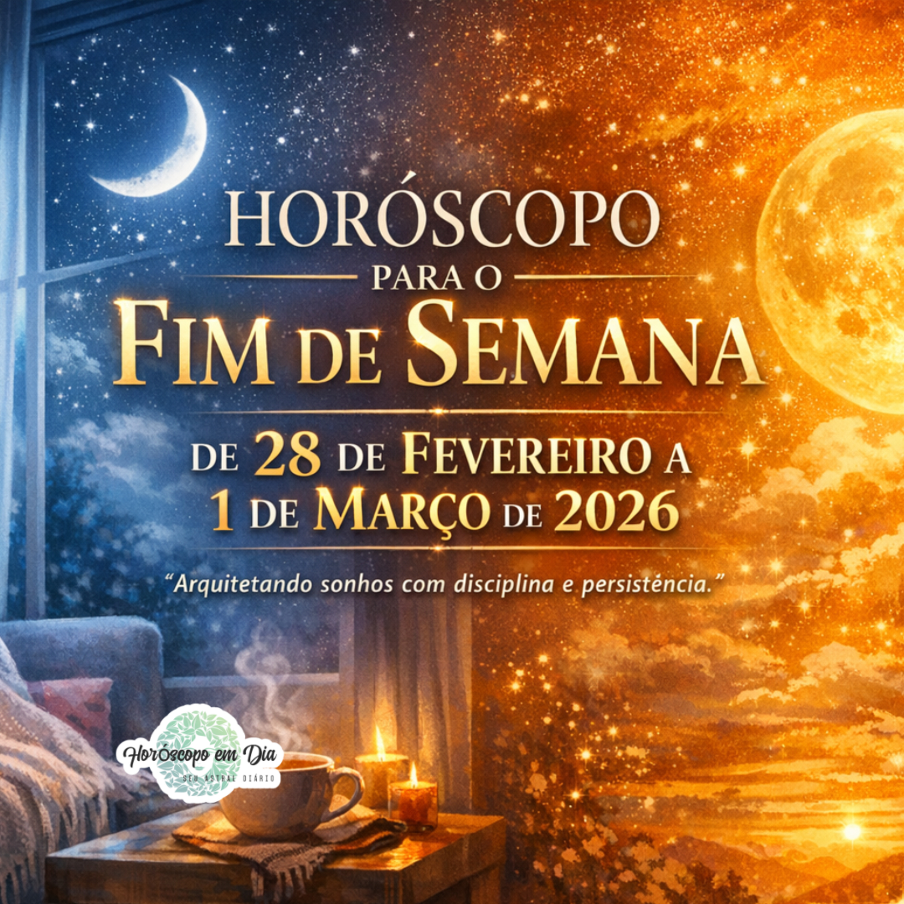 Horóscopo para o fim de semana, de 27 de Fevereiro a 1 de Março de 2026. Todos os signos. episode artwork