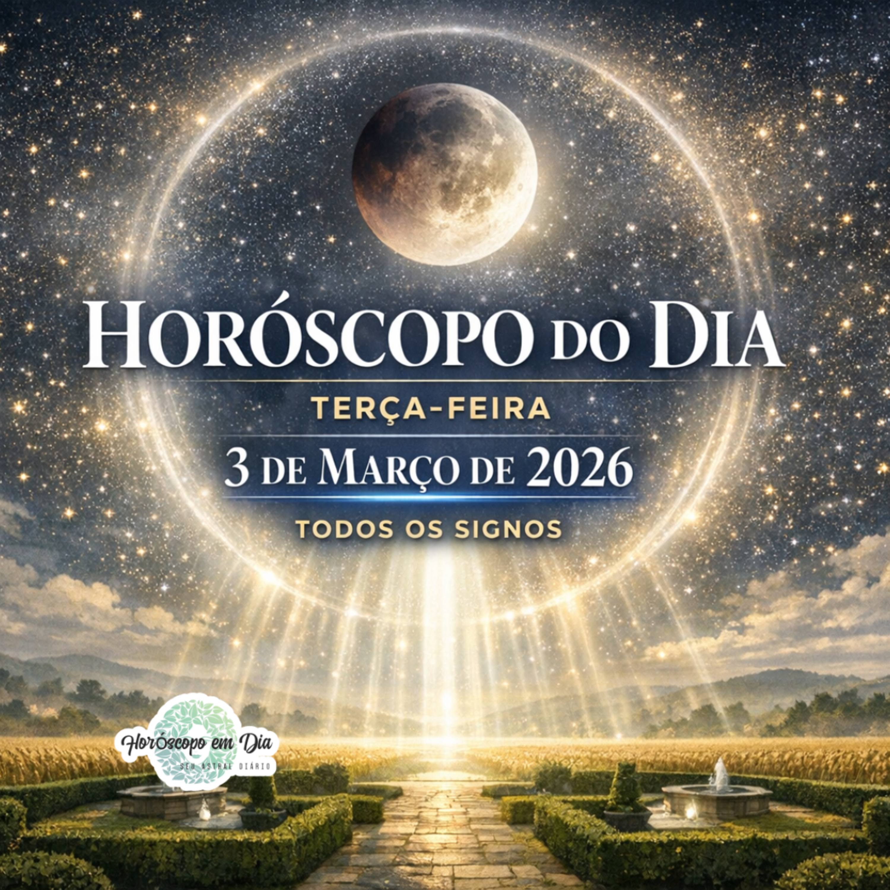 Horóscopo do Dia, Terça-feira, 3 de Março de 2026. Todos os signos. episode artwork