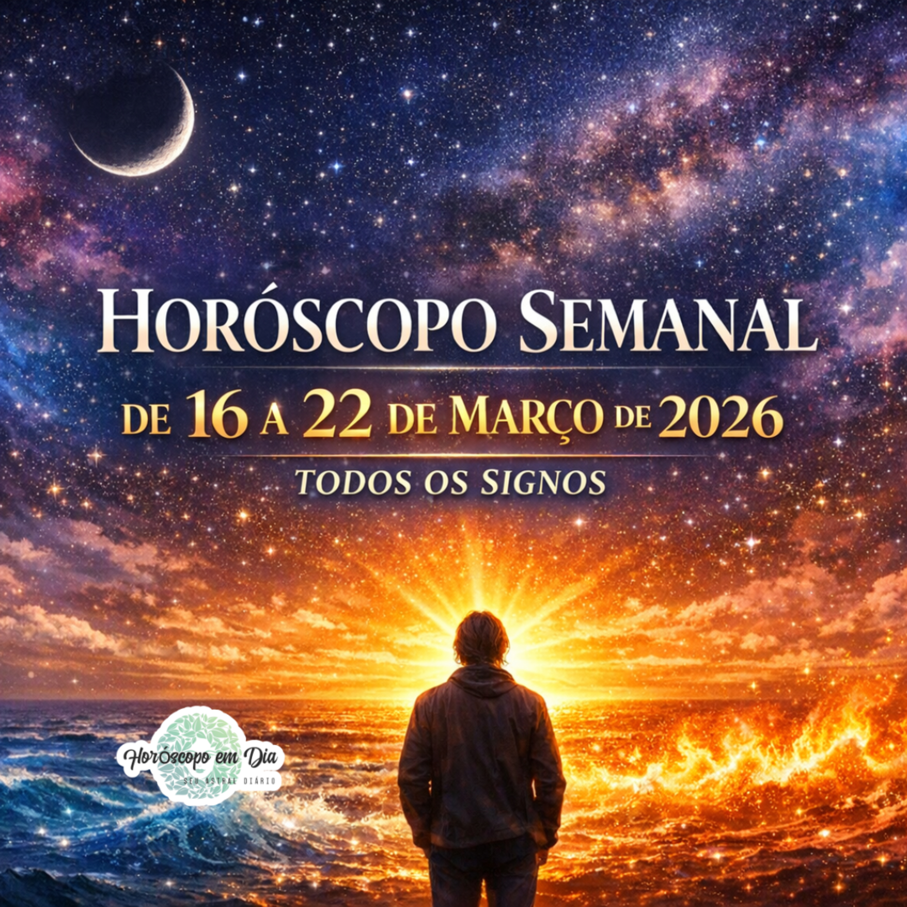 Horóscopo Semanal: De 16 a 22 de Março de 2026. Todos os signos. episode artwork