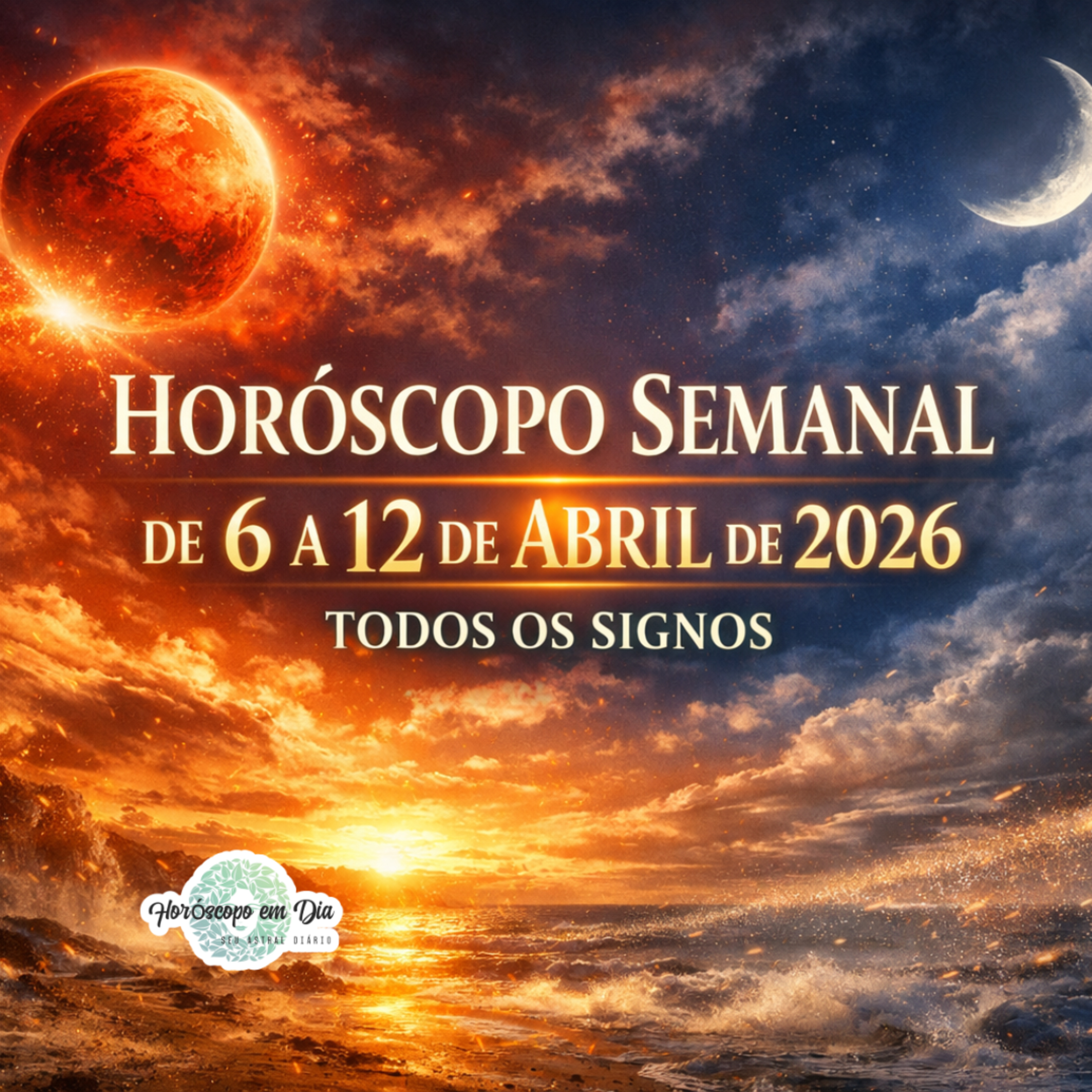 Horóscopo Semanal, De 6 a 12 de Abril de 2026. Todos os signos. episode artwork