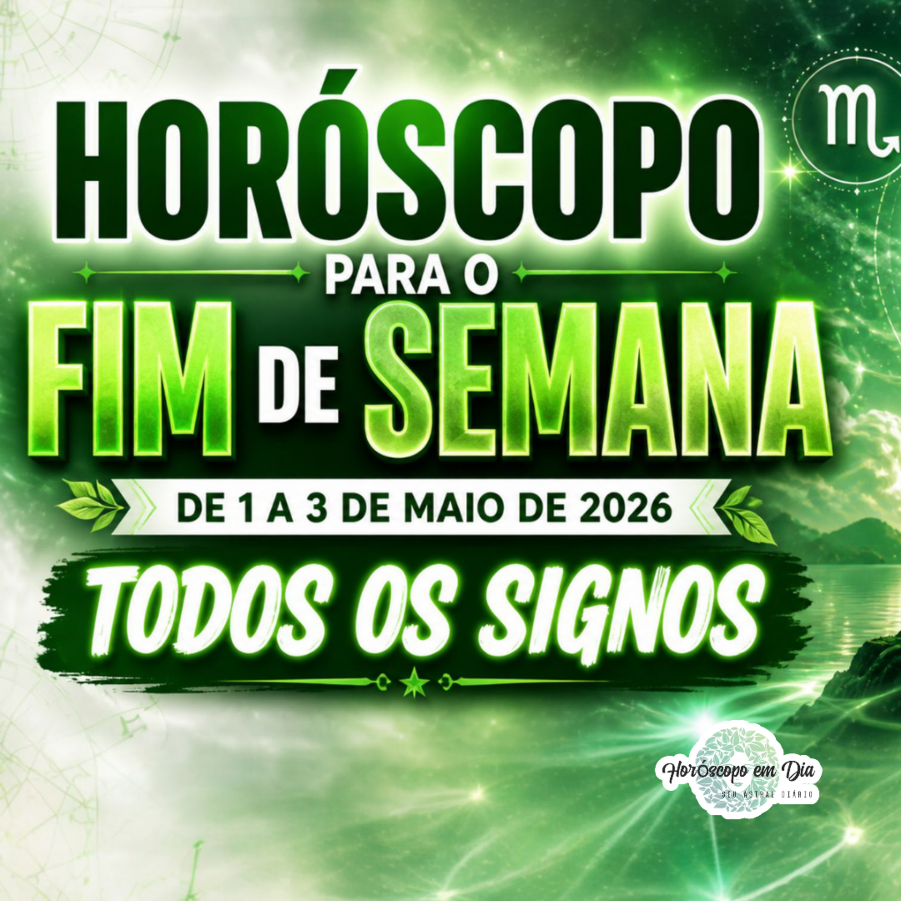 Horóscopo para o fim de semana, de 1 a 3 de Maio de 2026. Todos os signos. episode artwork