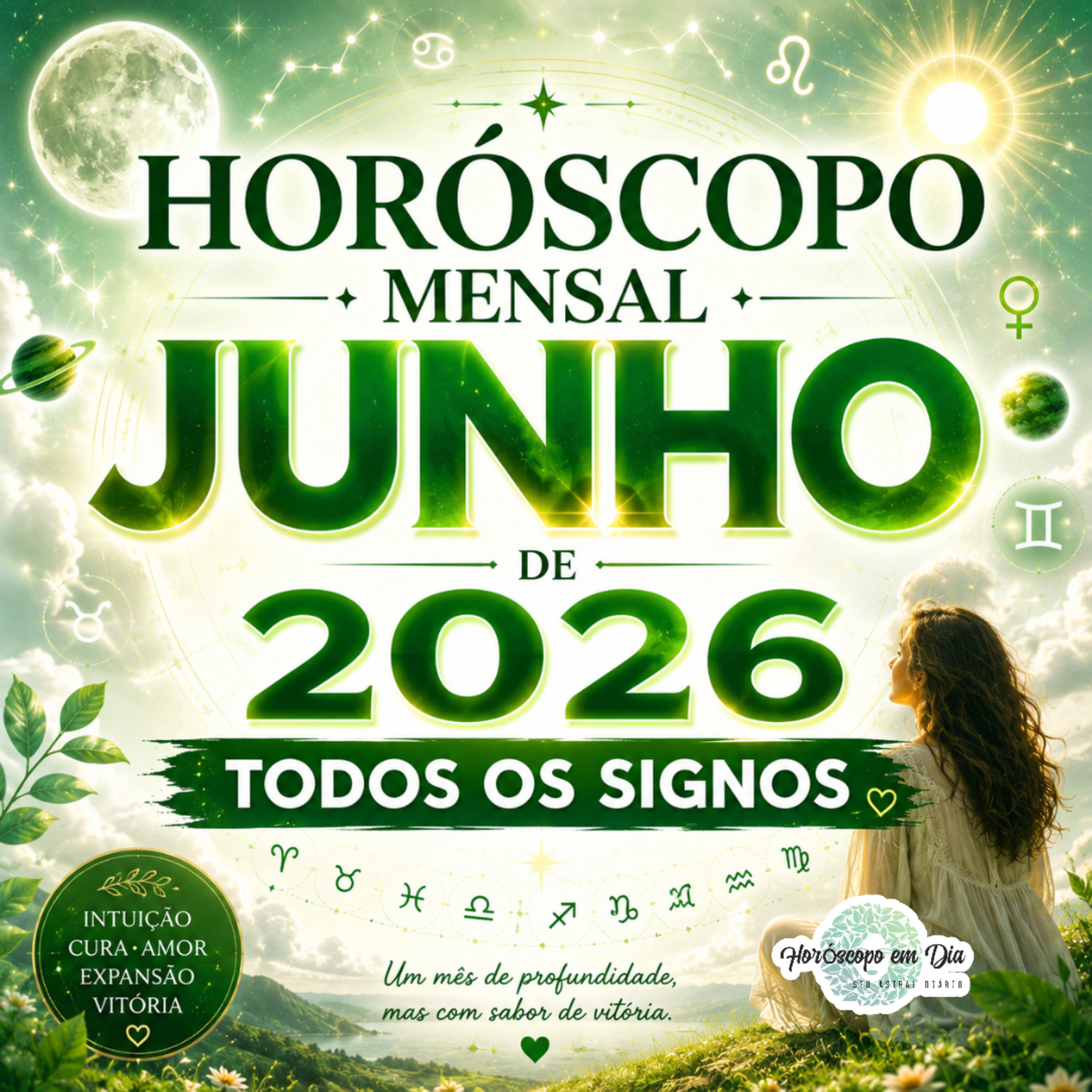 Horóscopo Mensal, Junho de 2026. Todos os signos. episode artwork