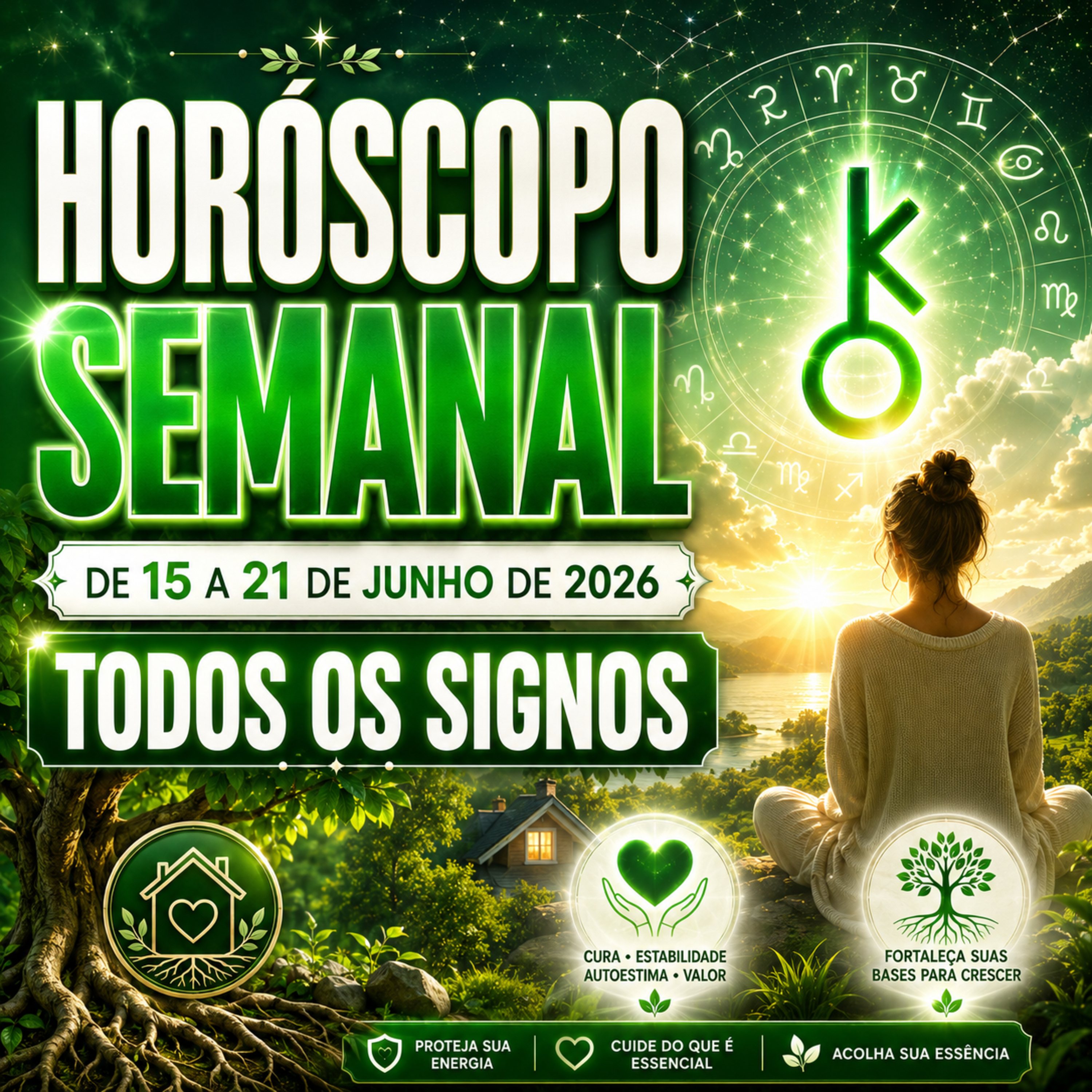 Horóscopo Semanal, de 15 a 21 de Junho de 2026. episode artwork
